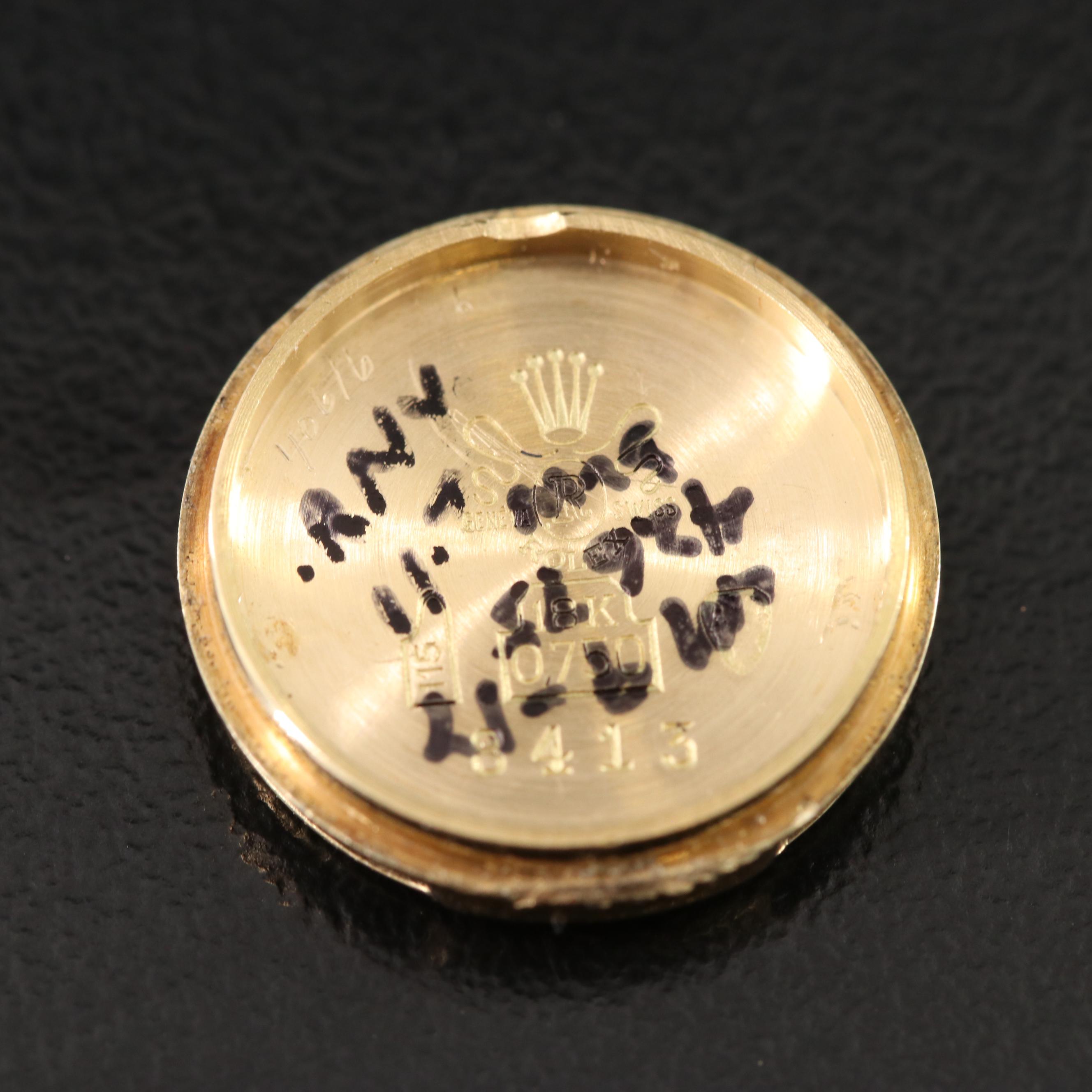 Vintage 18K Rolex Chameleon Watch