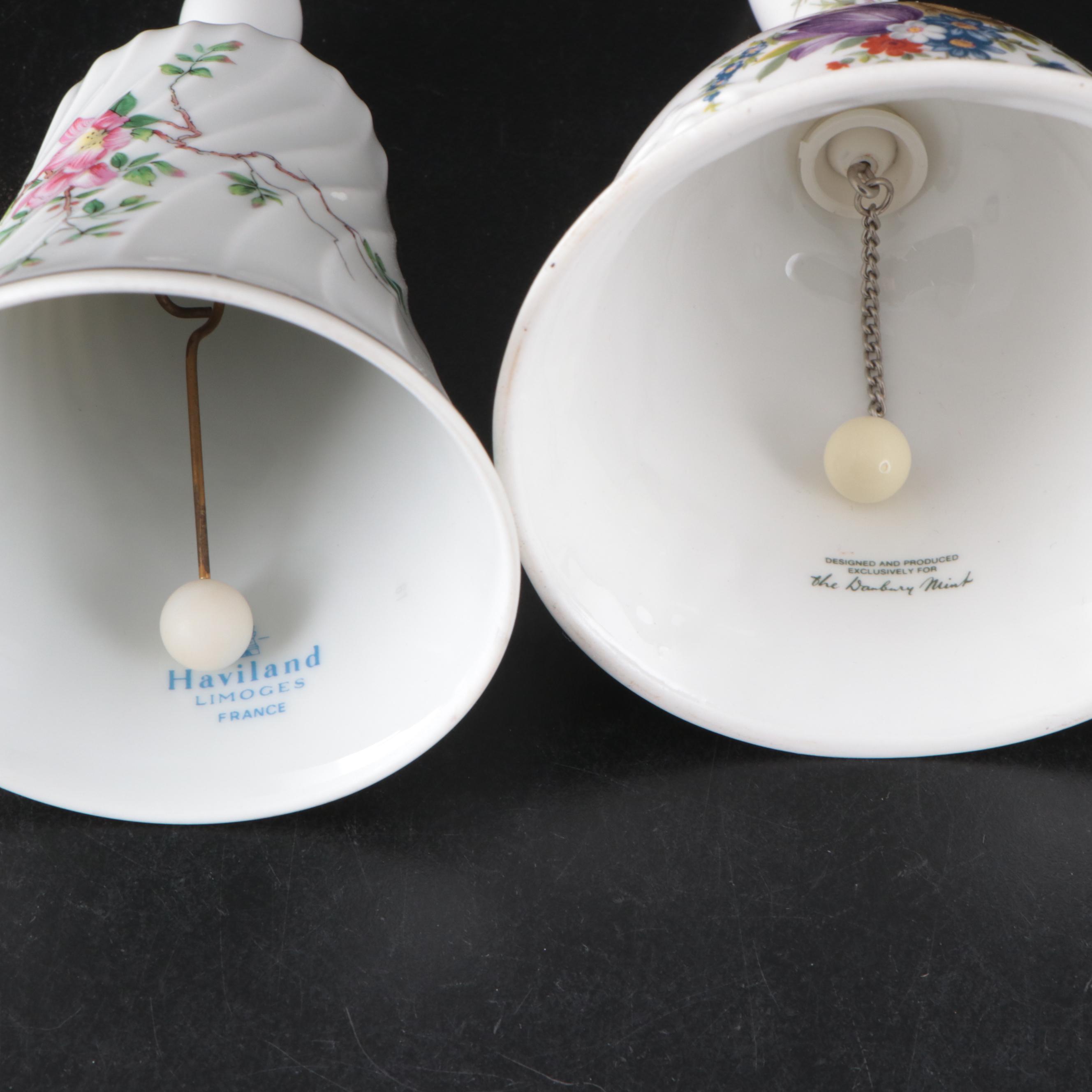 The Danbury Mint "Great Porcelain Houses of the World" Bells