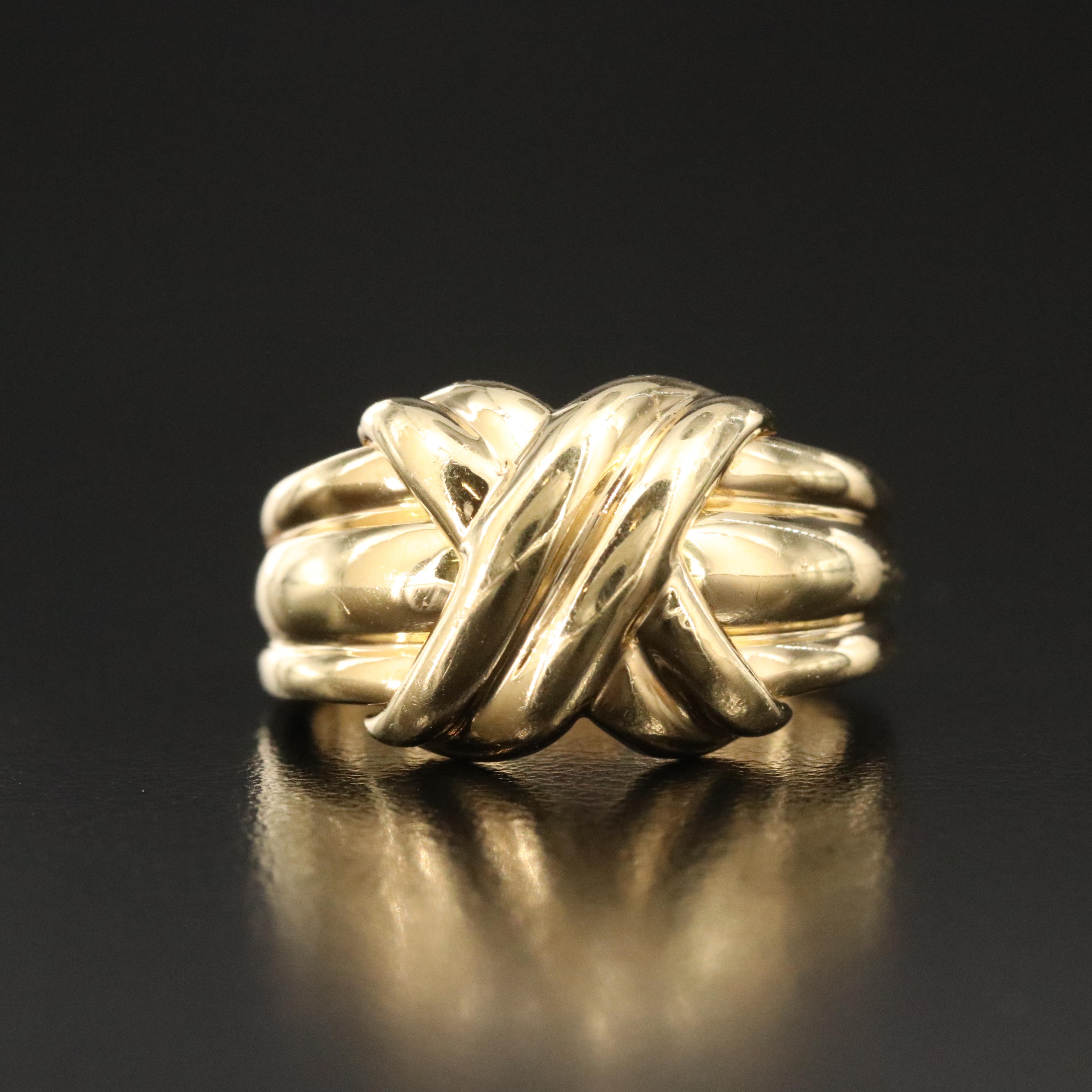 Tiffany & Co. Signature X 18K Ring