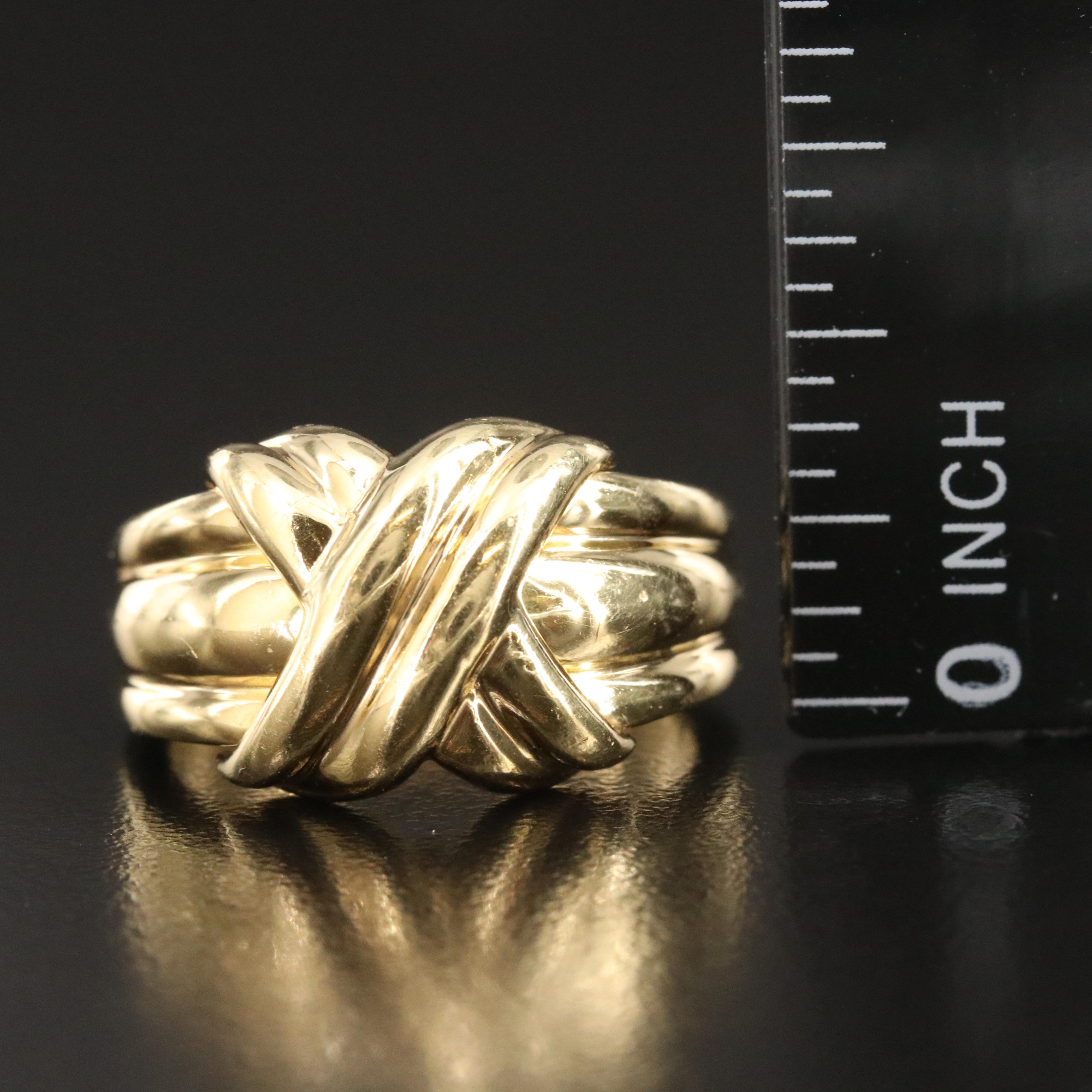 Tiffany & Co. Signature X 18K Ring