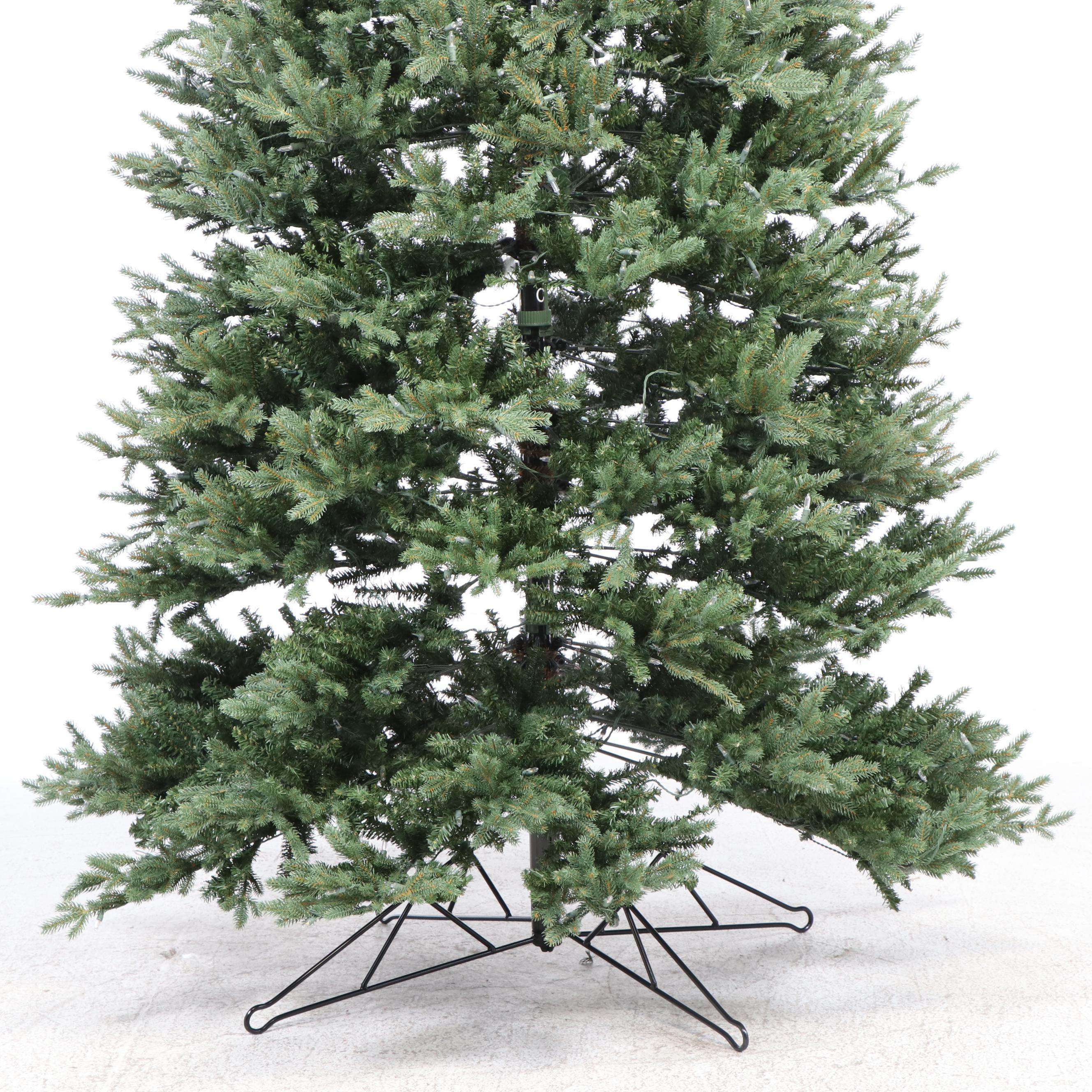 General Electric 12' Pre-Lit "Just Cut Aspen Fir" Artificial Christmas Tree