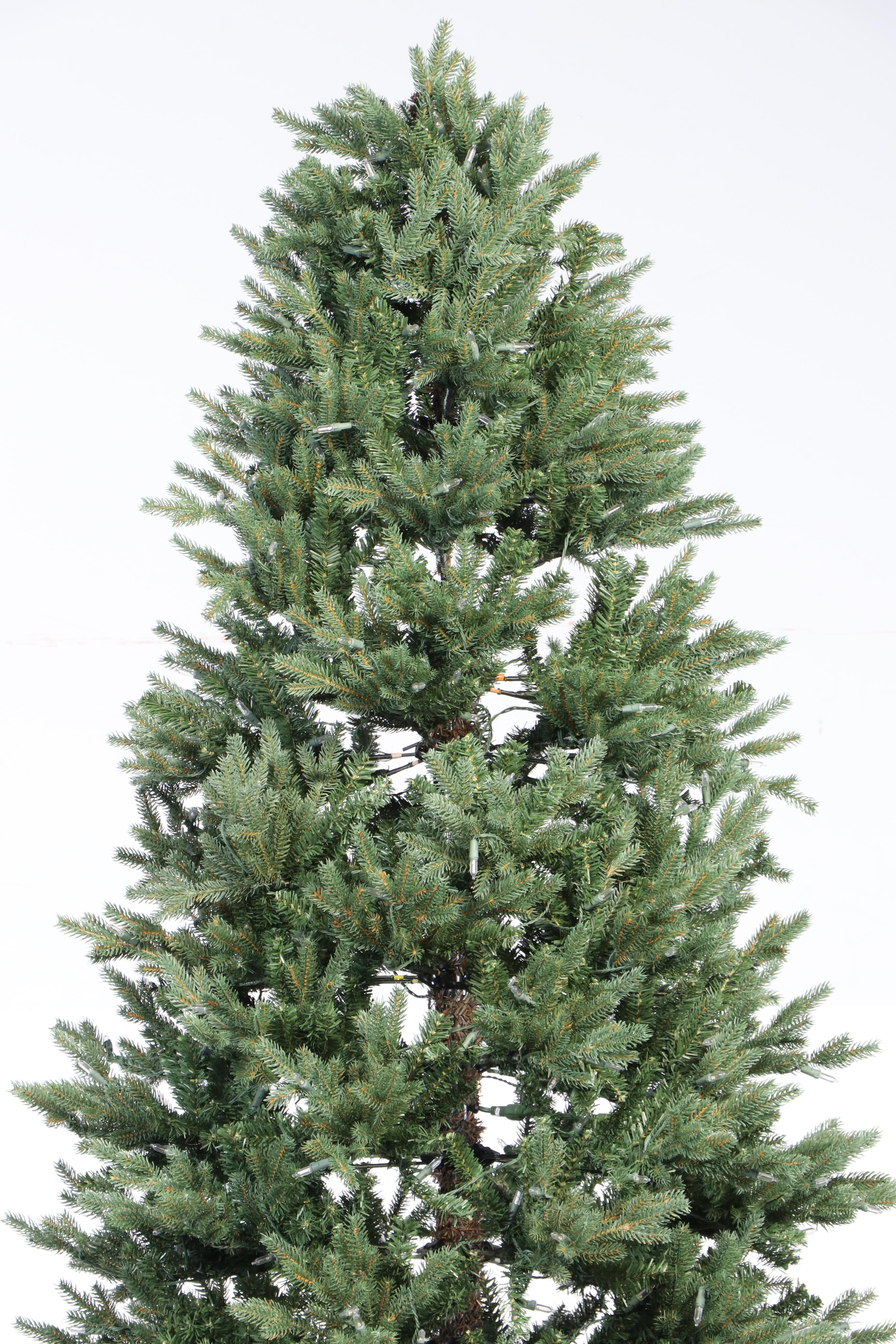 General Electric 12' Pre-Lit "Just Cut Aspen Fir" Artificial Christmas Tree