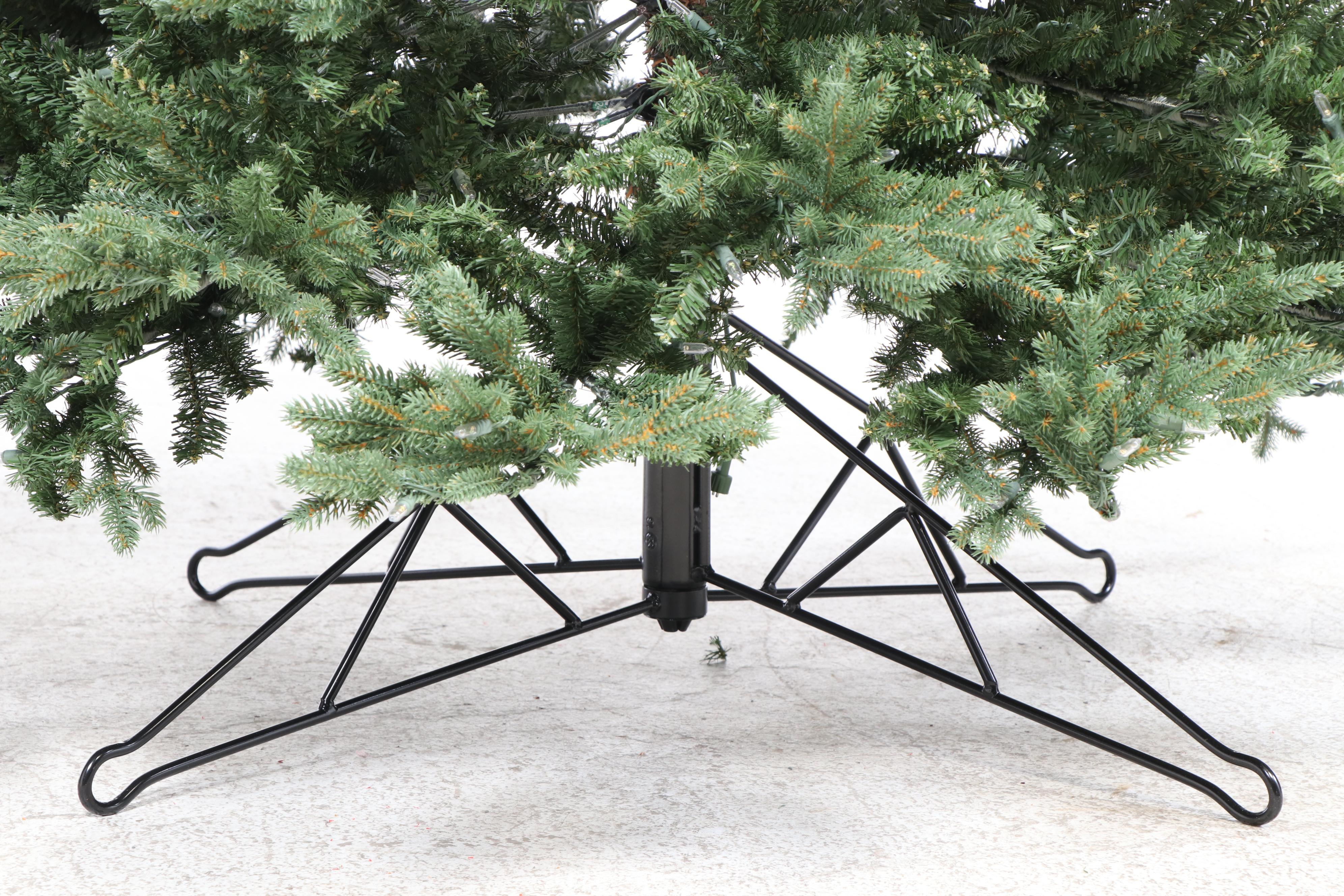 General Electric 12' Pre-Lit "Just Cut Aspen Fir" Artificial Christmas Tree