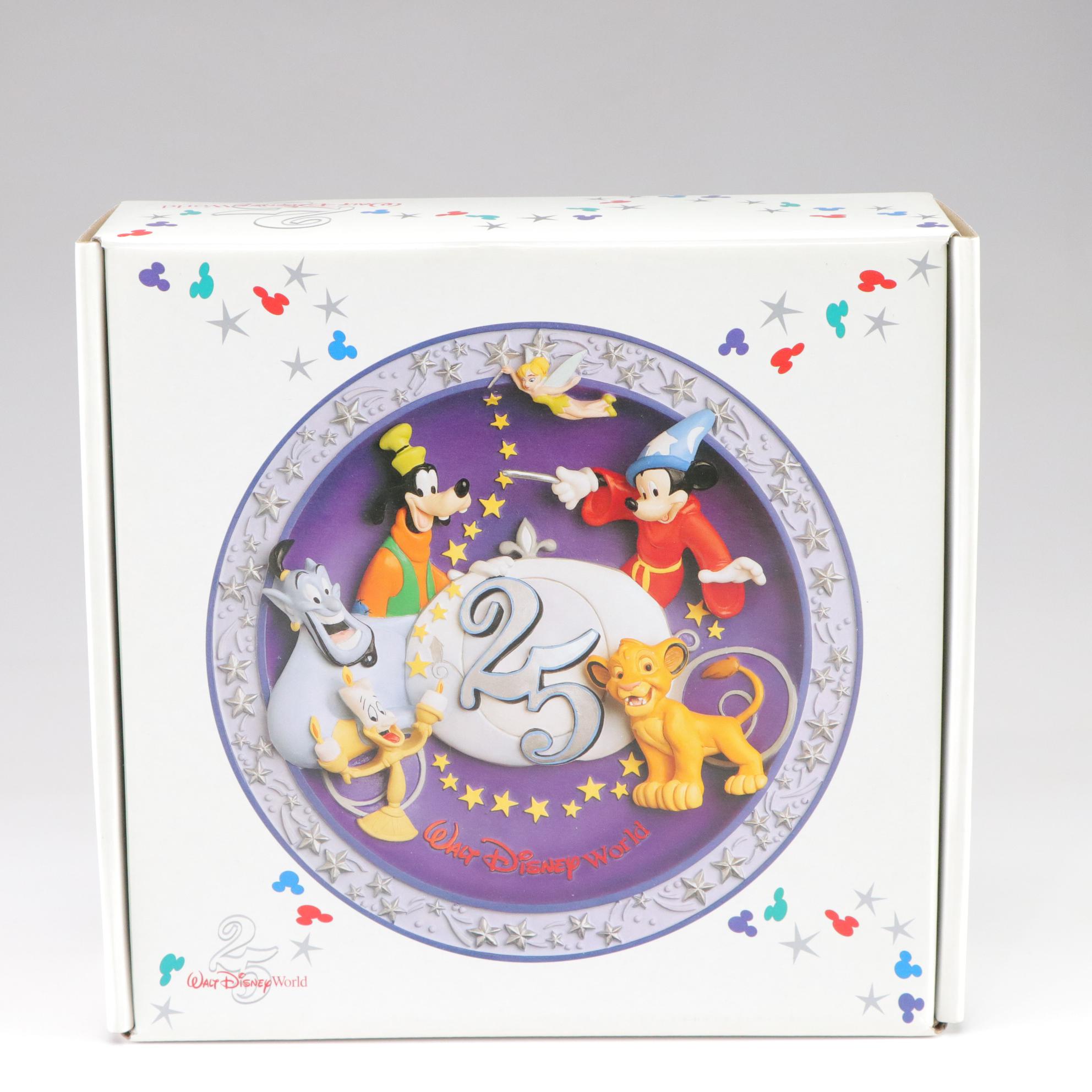 Walt Disney Collection Featuring Disney Parks Castle Light Up Figurine