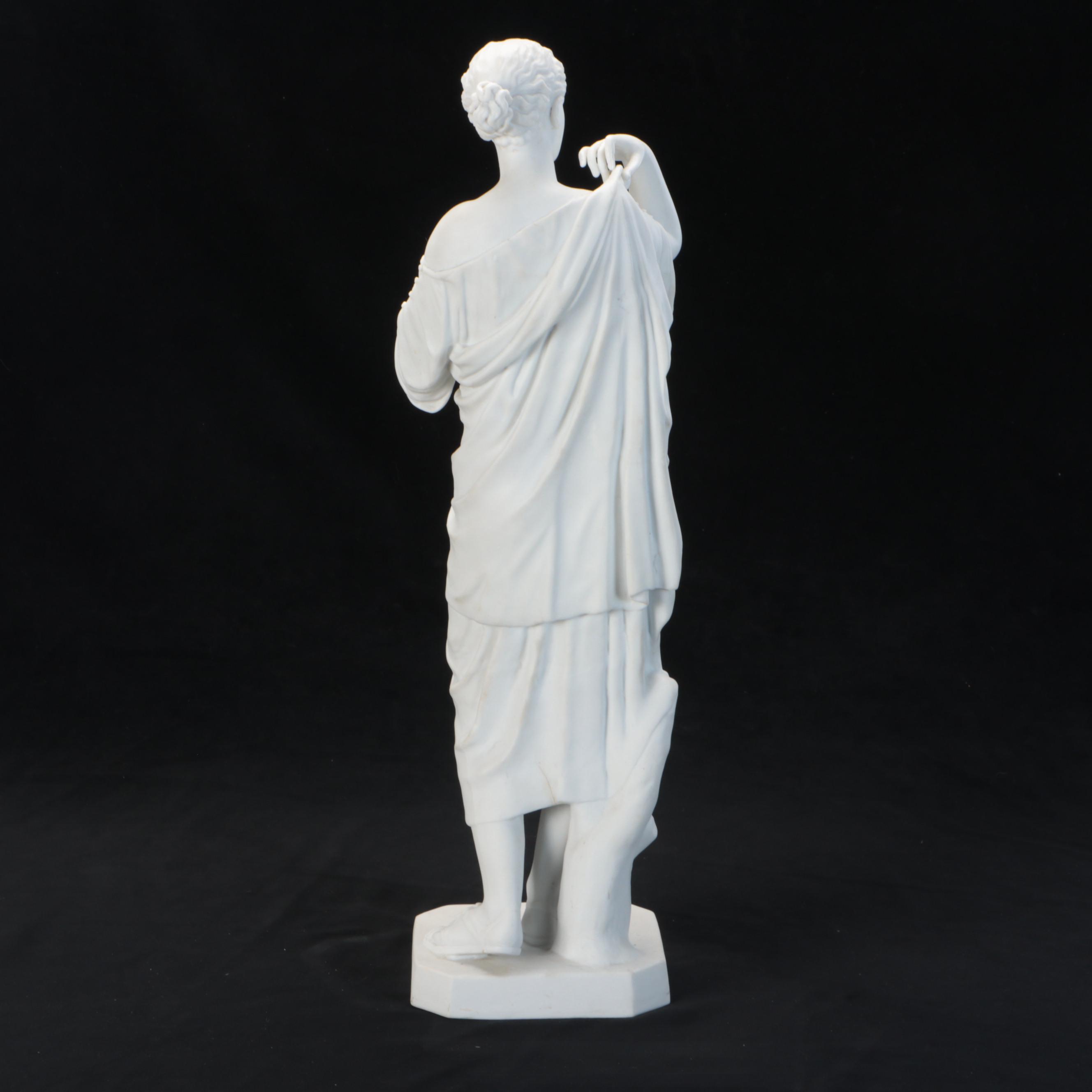 Grand Tour Style Parian "Diana of Gabii" Statue