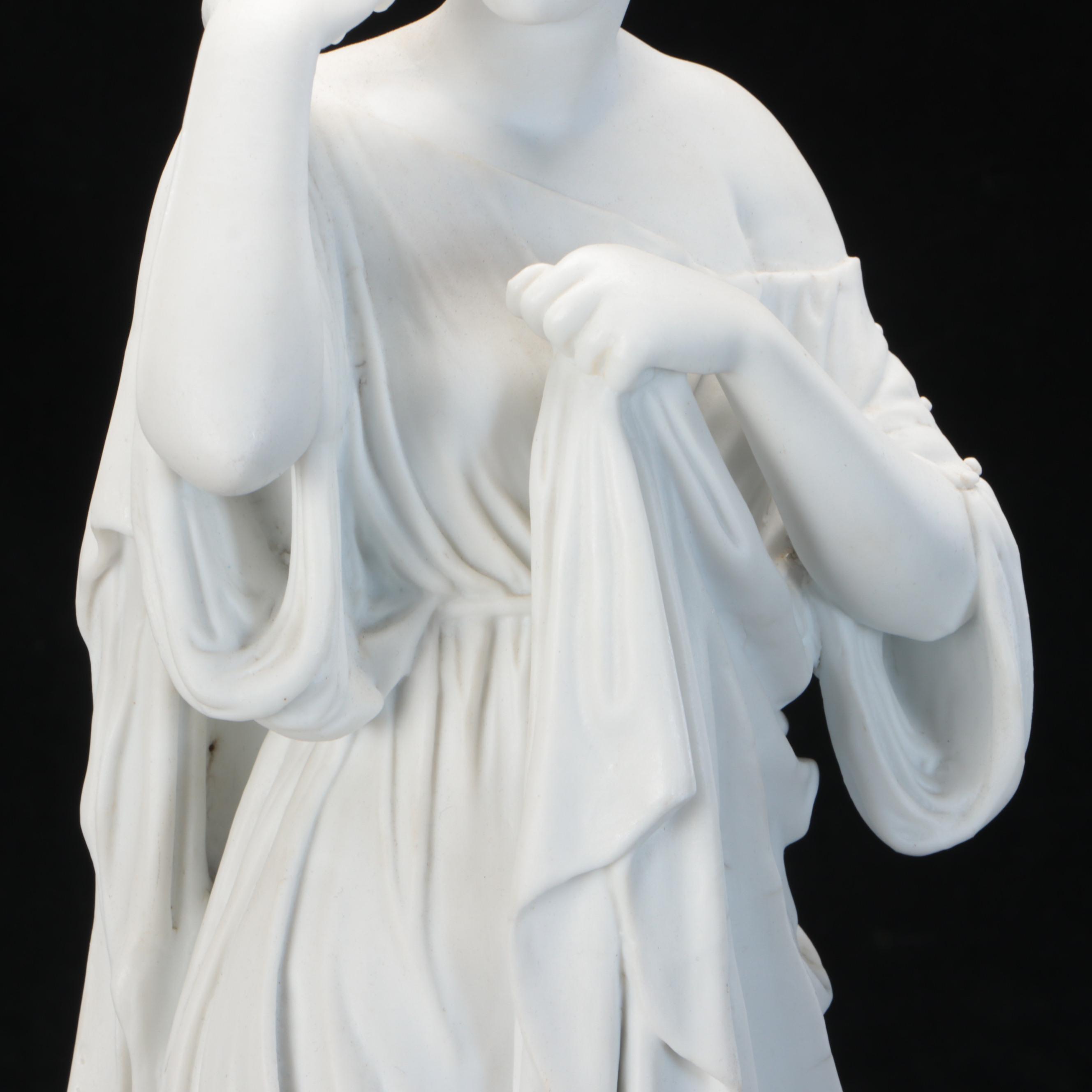 Grand Tour Style Parian "Diana of Gabii" Statue