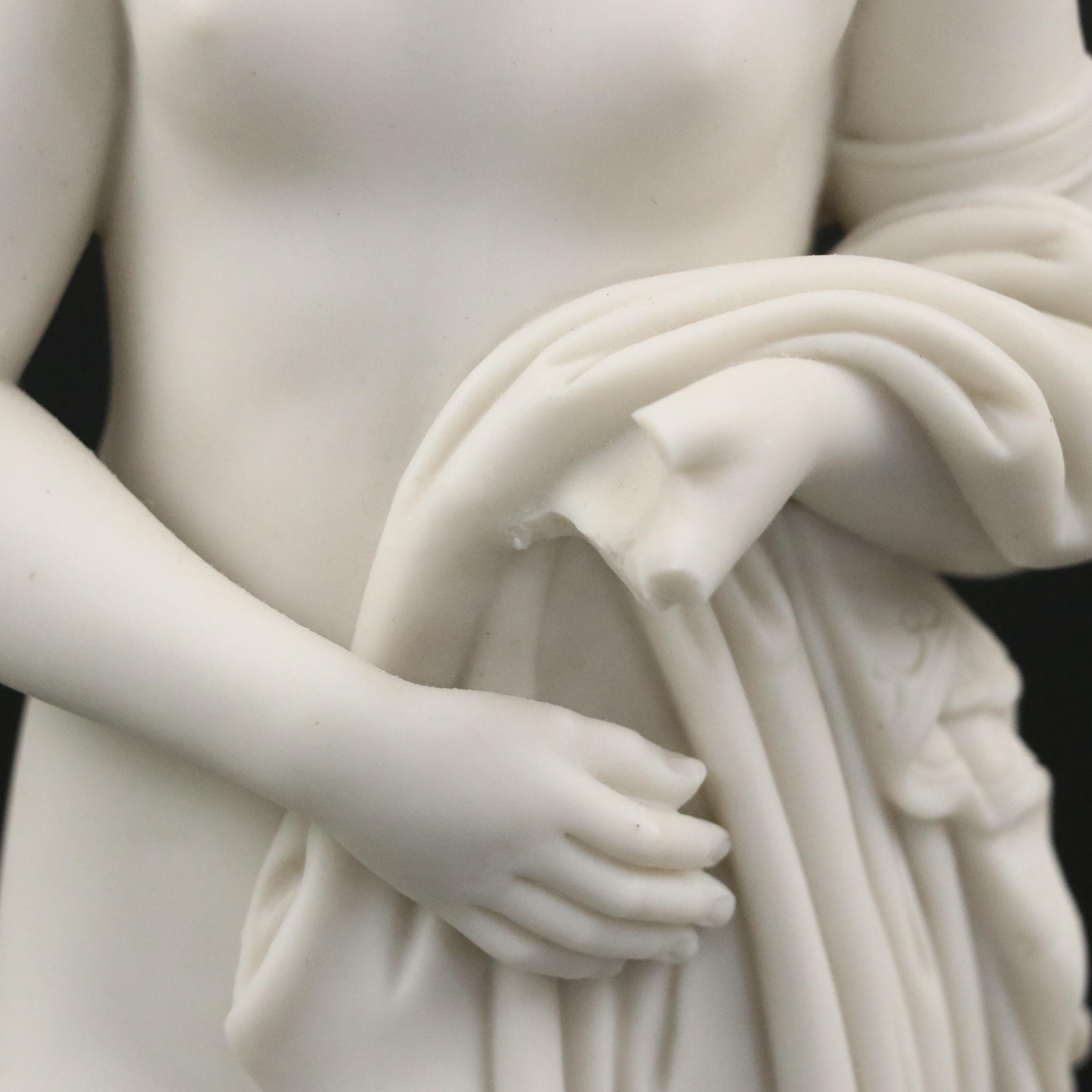 English Parian "Venus Vertcordia" Figurine After John Gibson