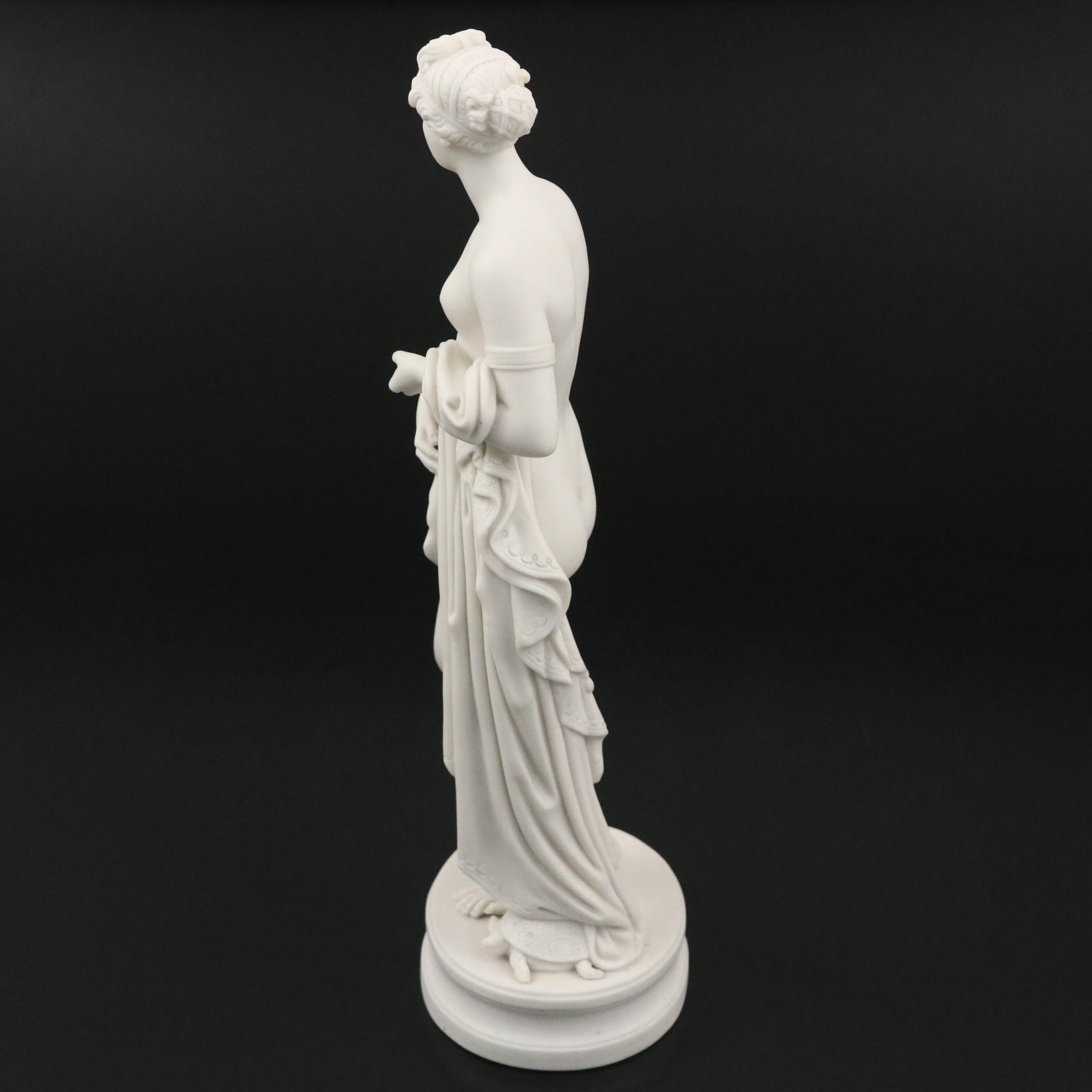 English Parian "Venus Vertcordia" Figurine After John Gibson