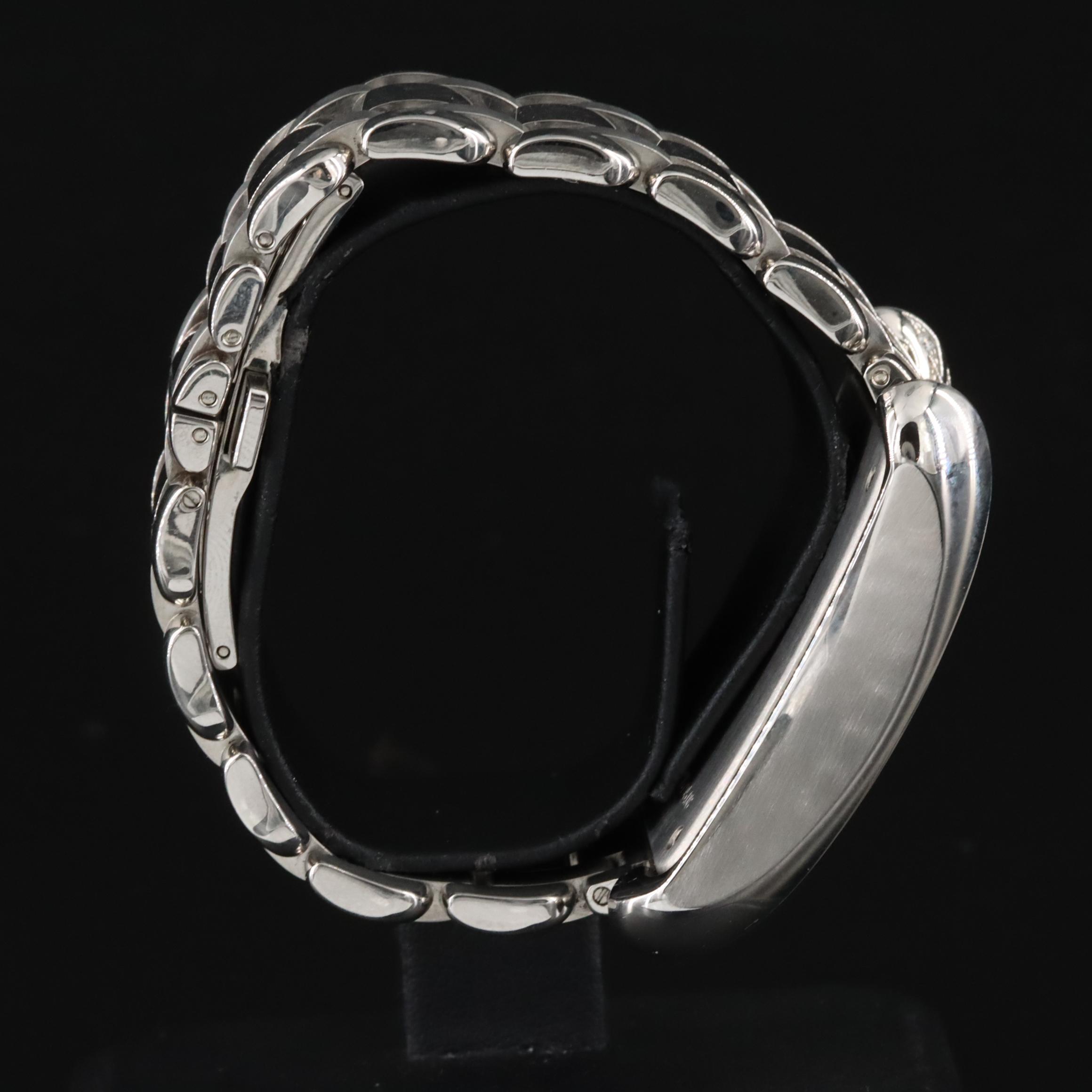 Carl F. Bucherer Alacria Stainless Steel Diamond Watch