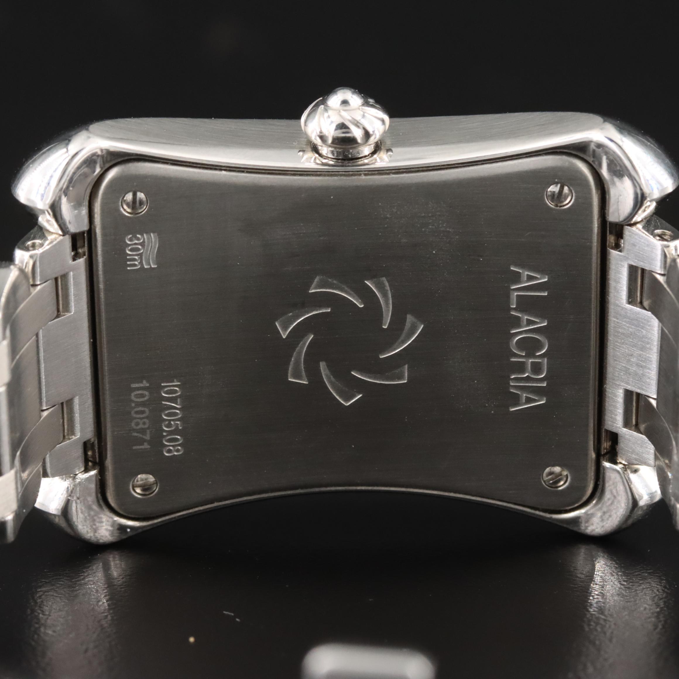 Carl F. Bucherer Alacria Stainless Steel Diamond Watch