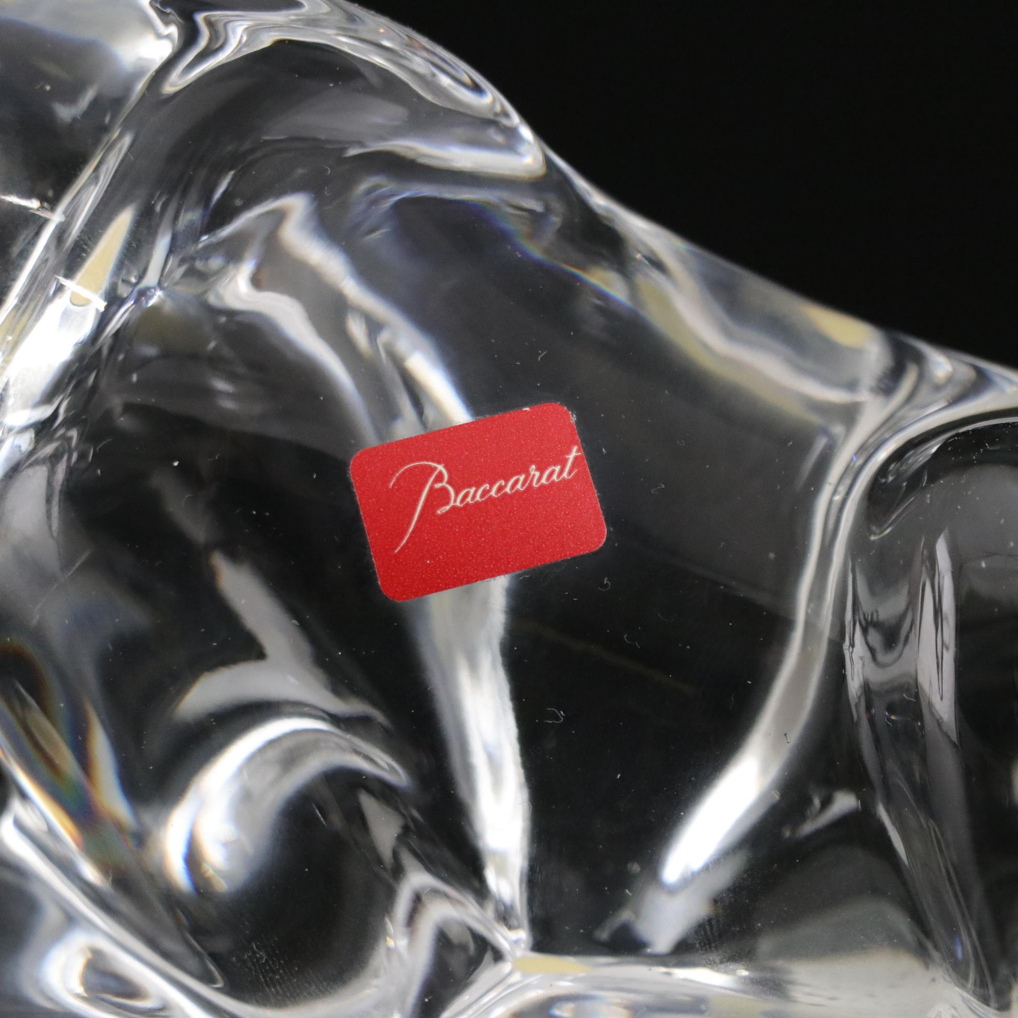 Baccarat Crystal Giraffe Figurine