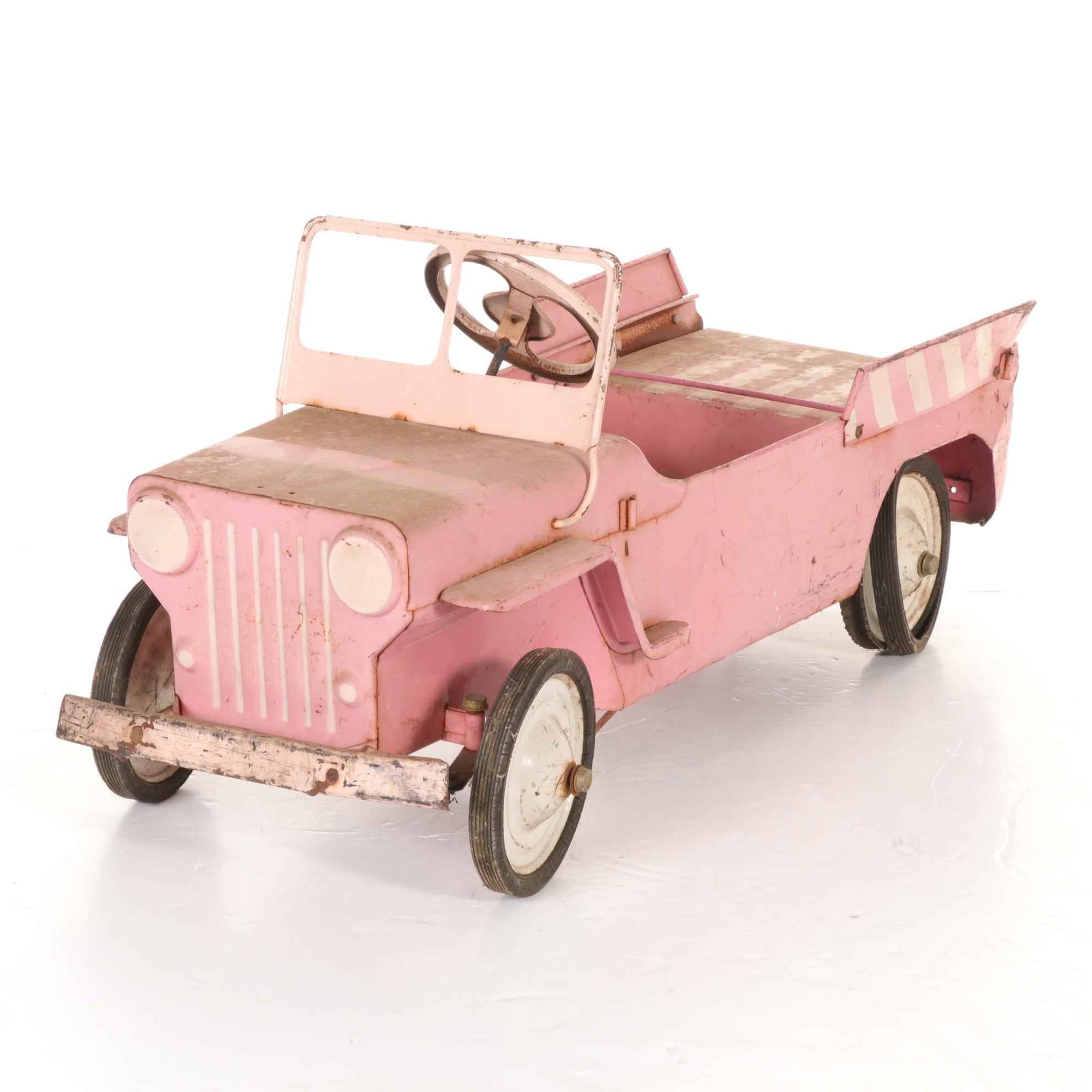 Hamilton "Princess" Jeep with Canopy Pedal Car