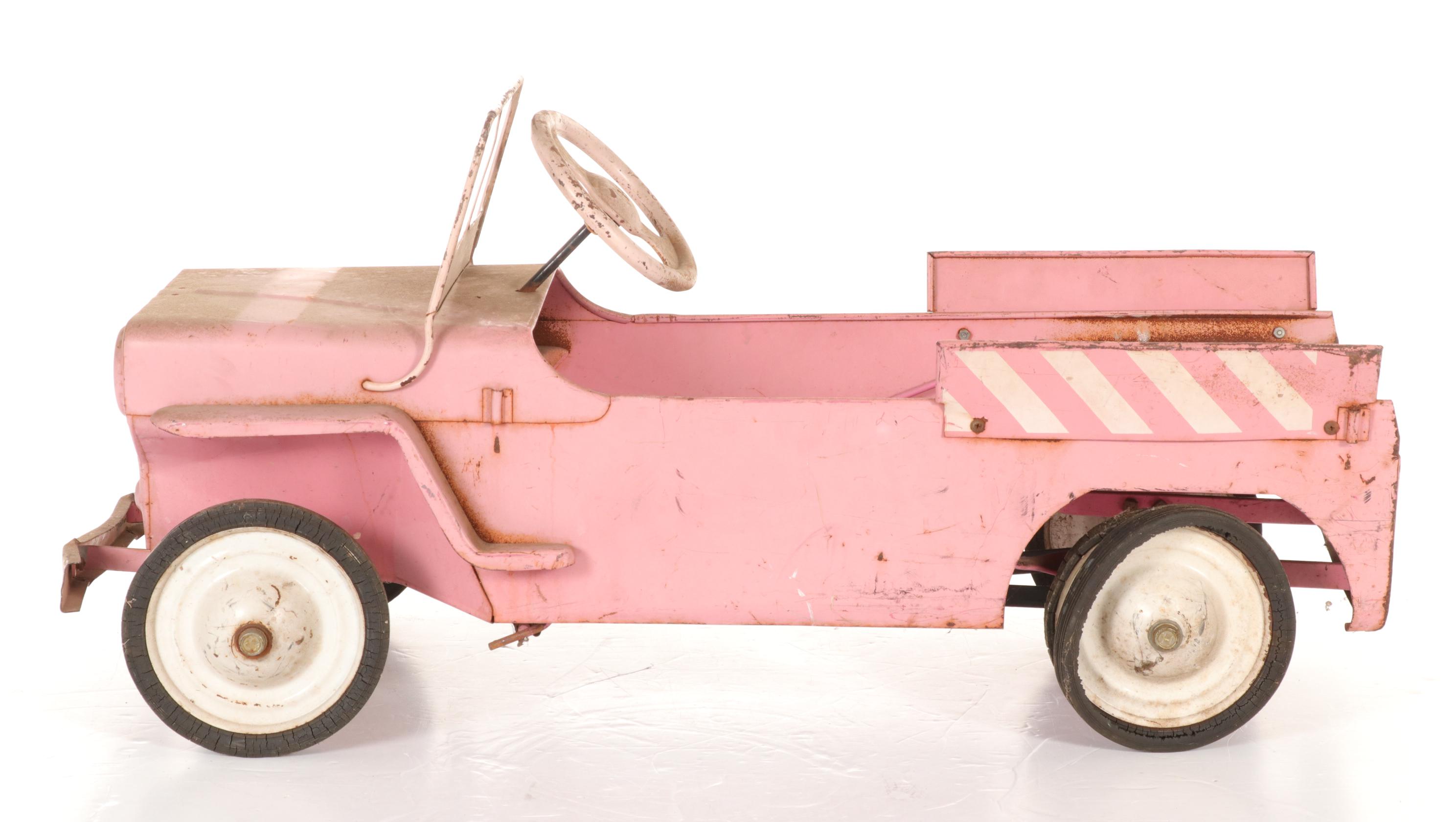 Hamilton "Princess" Jeep with Canopy Pedal Car