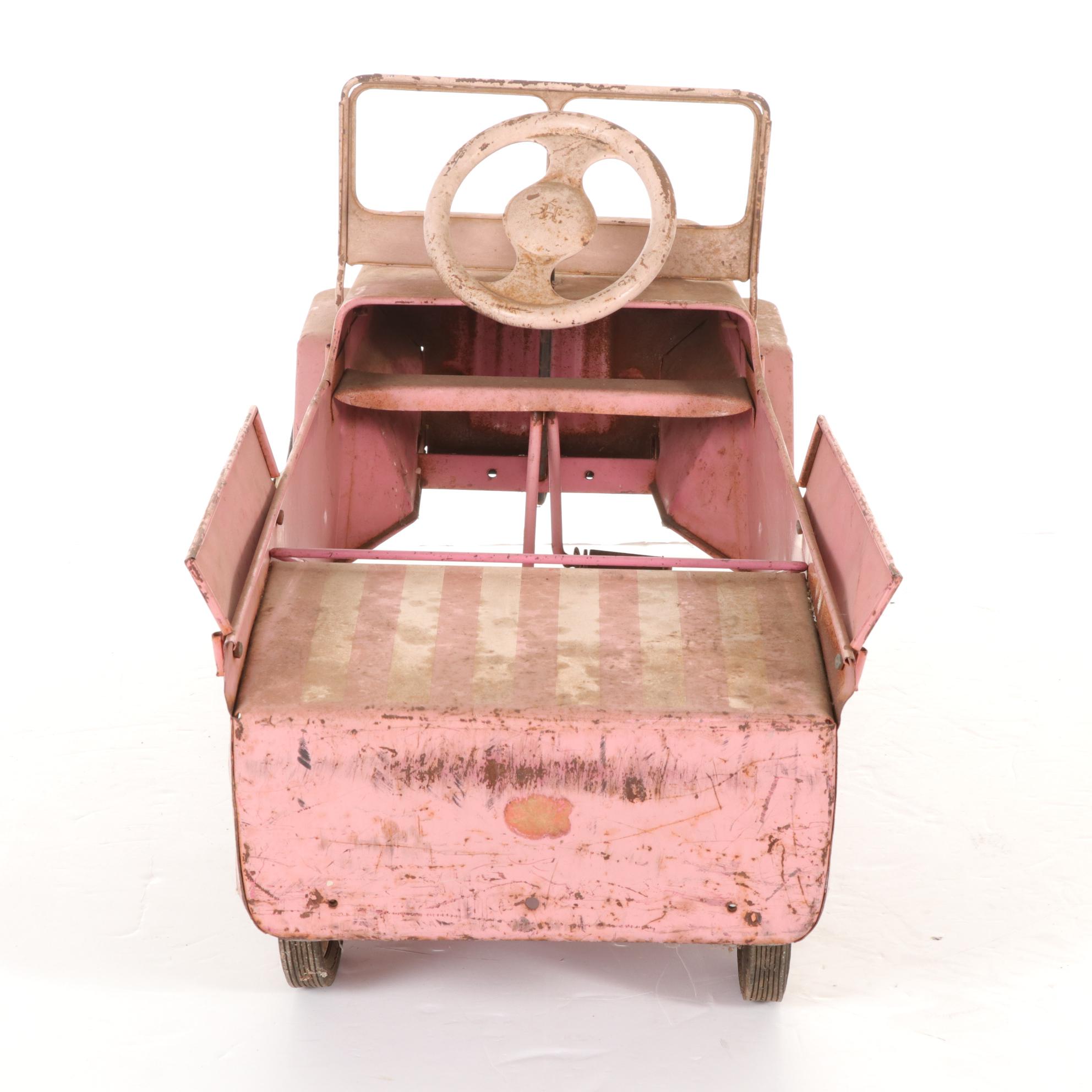 Hamilton "Princess" Jeep with Canopy Pedal Car