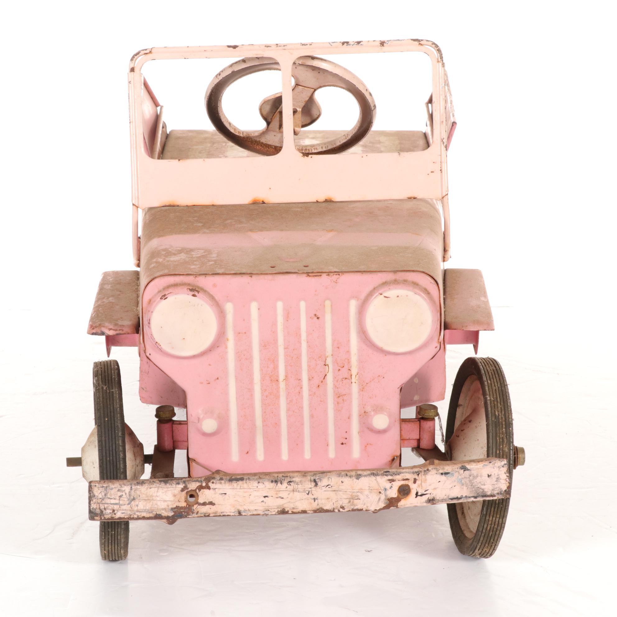 Hamilton "Princess" Jeep with Canopy Pedal Car