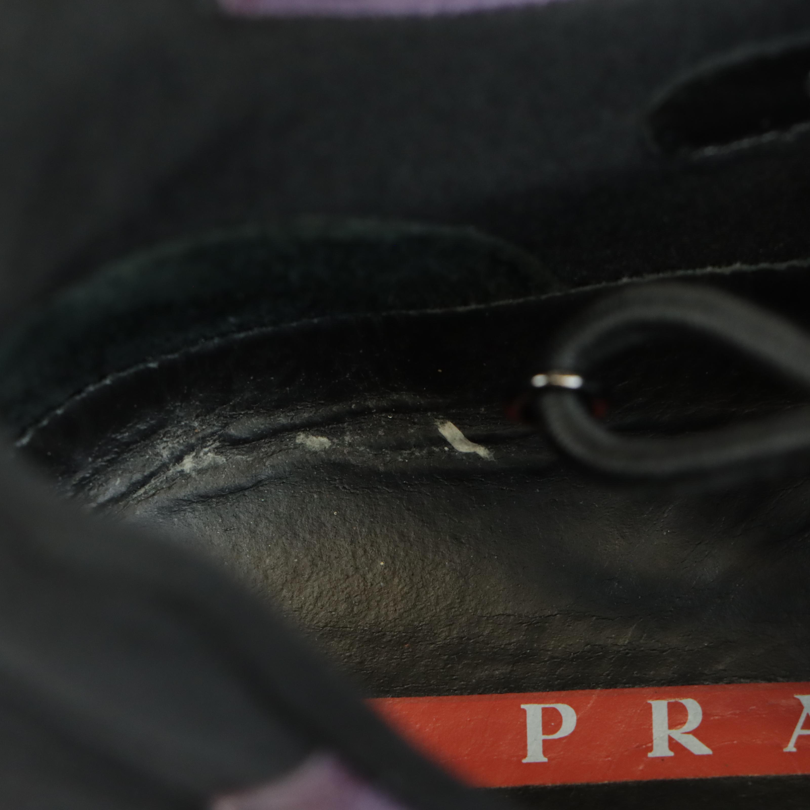 Prada Sport Purple Leather Active Shoes