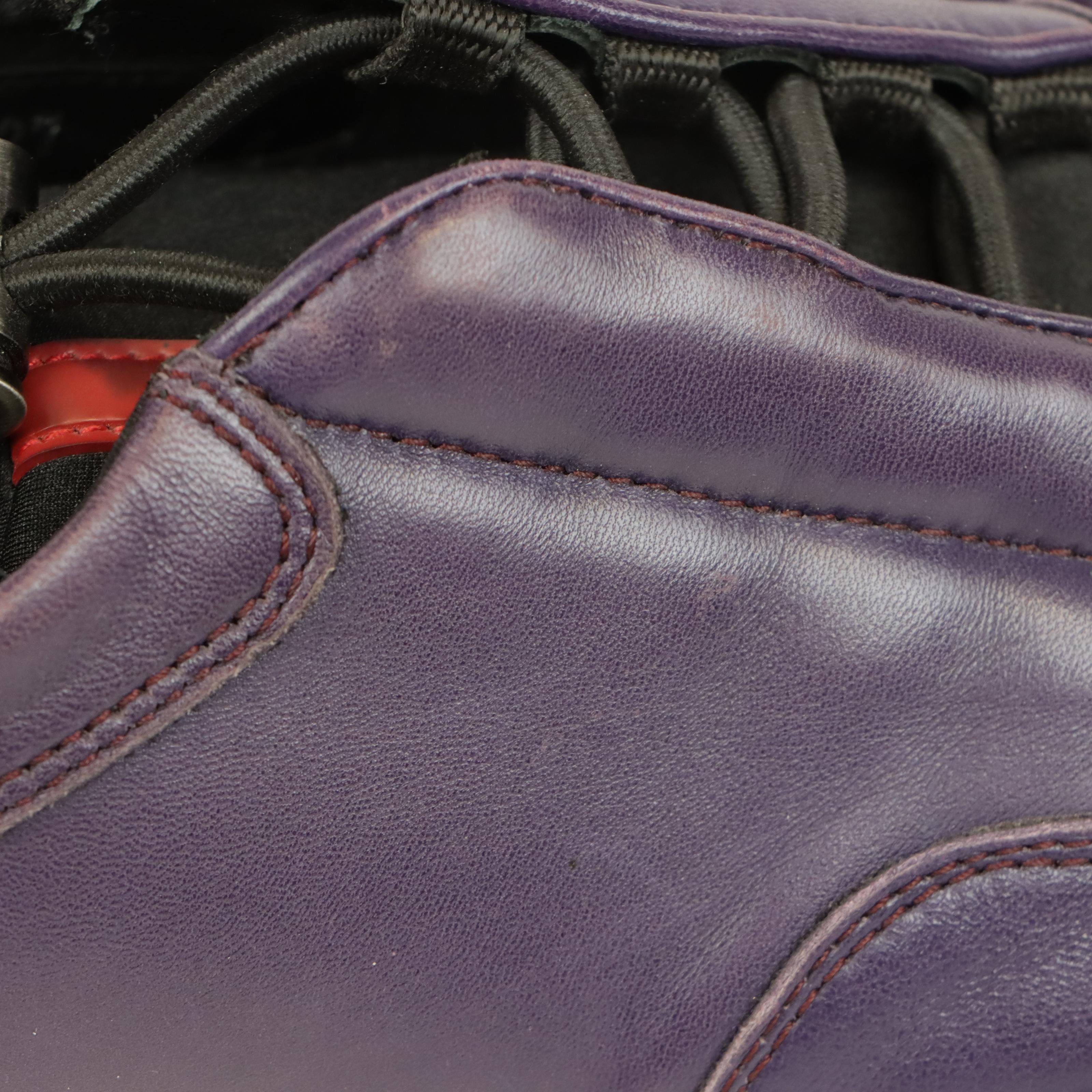 Prada Sport Purple Leather Active Shoes
