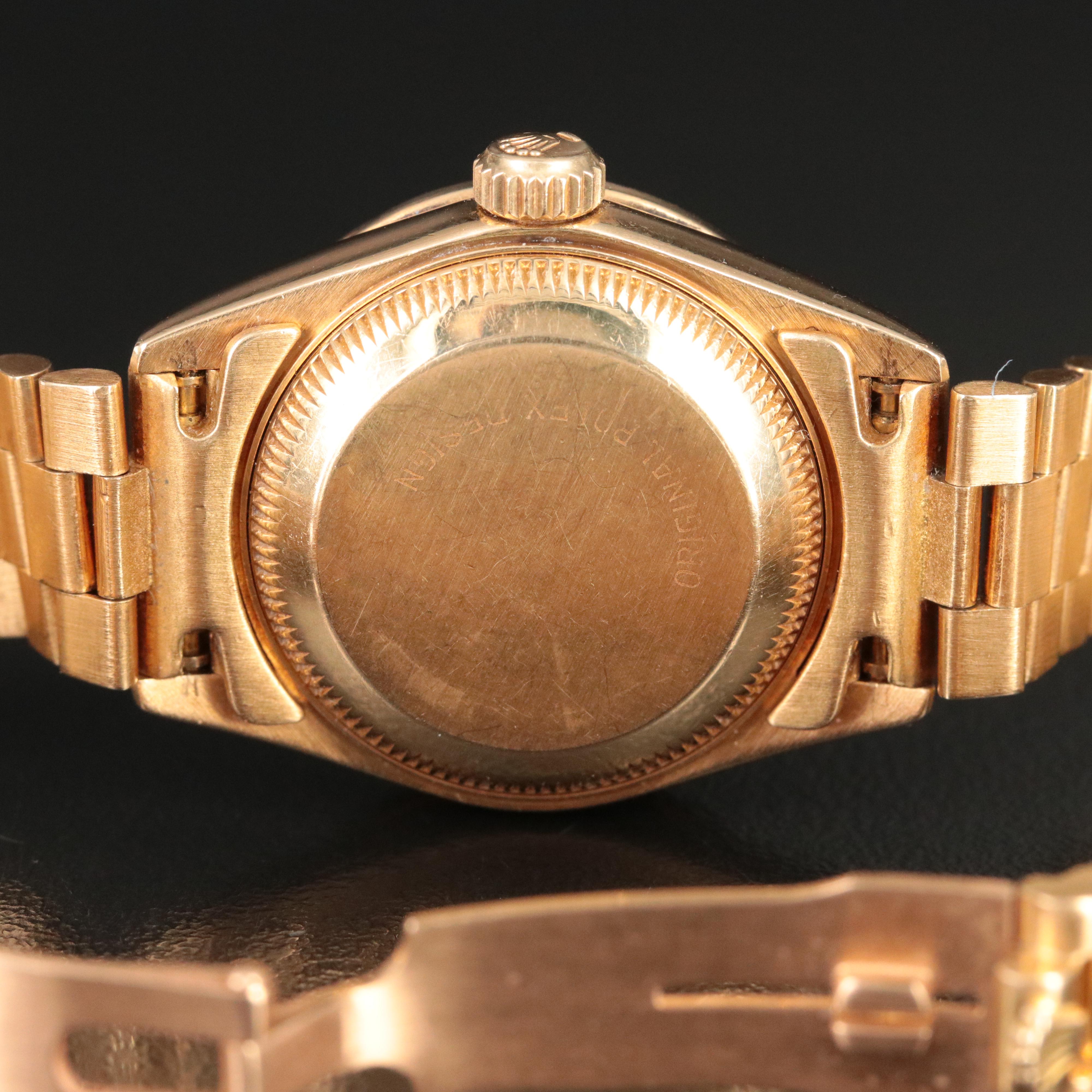 1988 Rolex Datejust 69178 Custom 1.03 CTW Diamond Dial & Bezel Automatic Watch