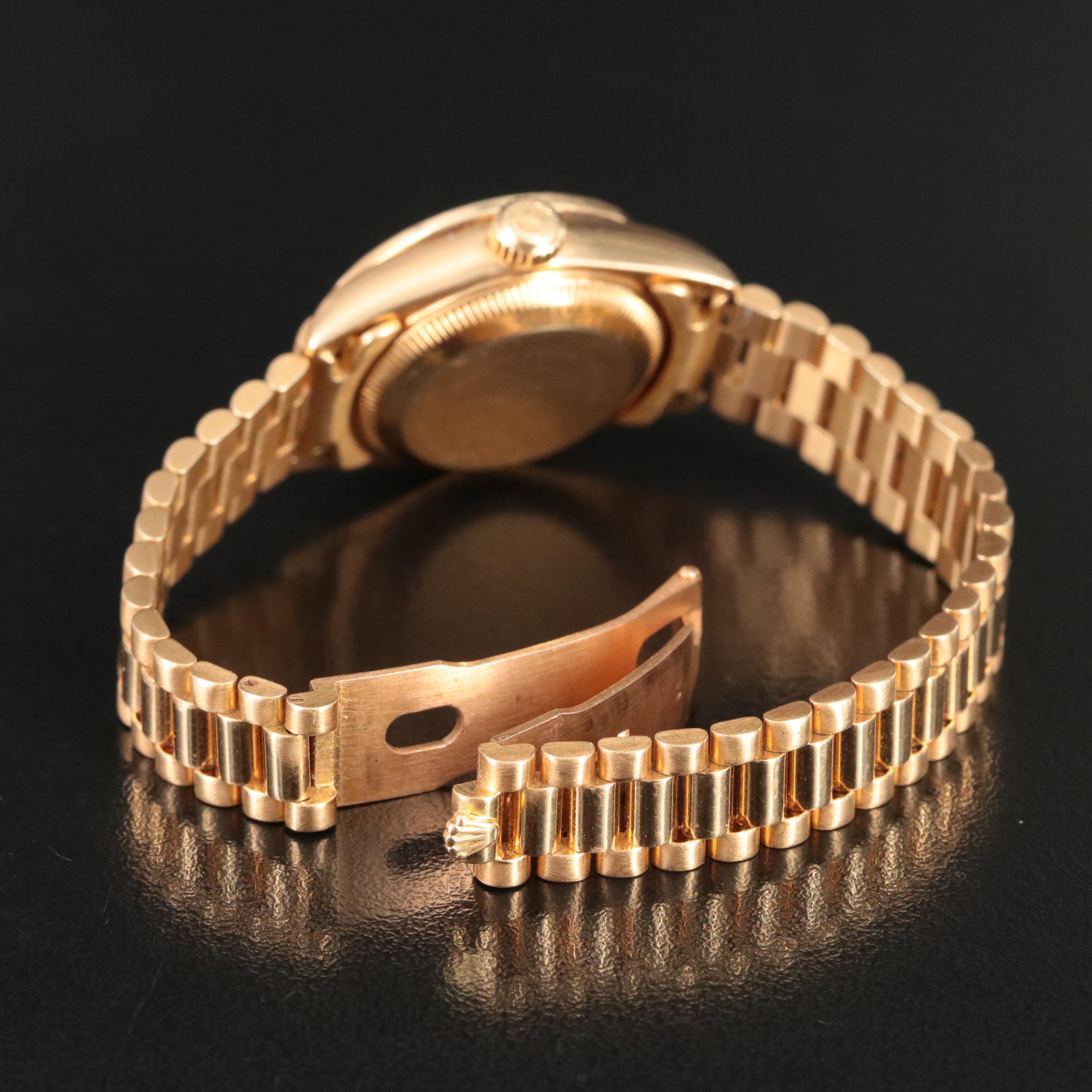 1988 Rolex Datejust 69178 Custom 1.03 CTW Diamond Dial & Bezel Automatic Watch