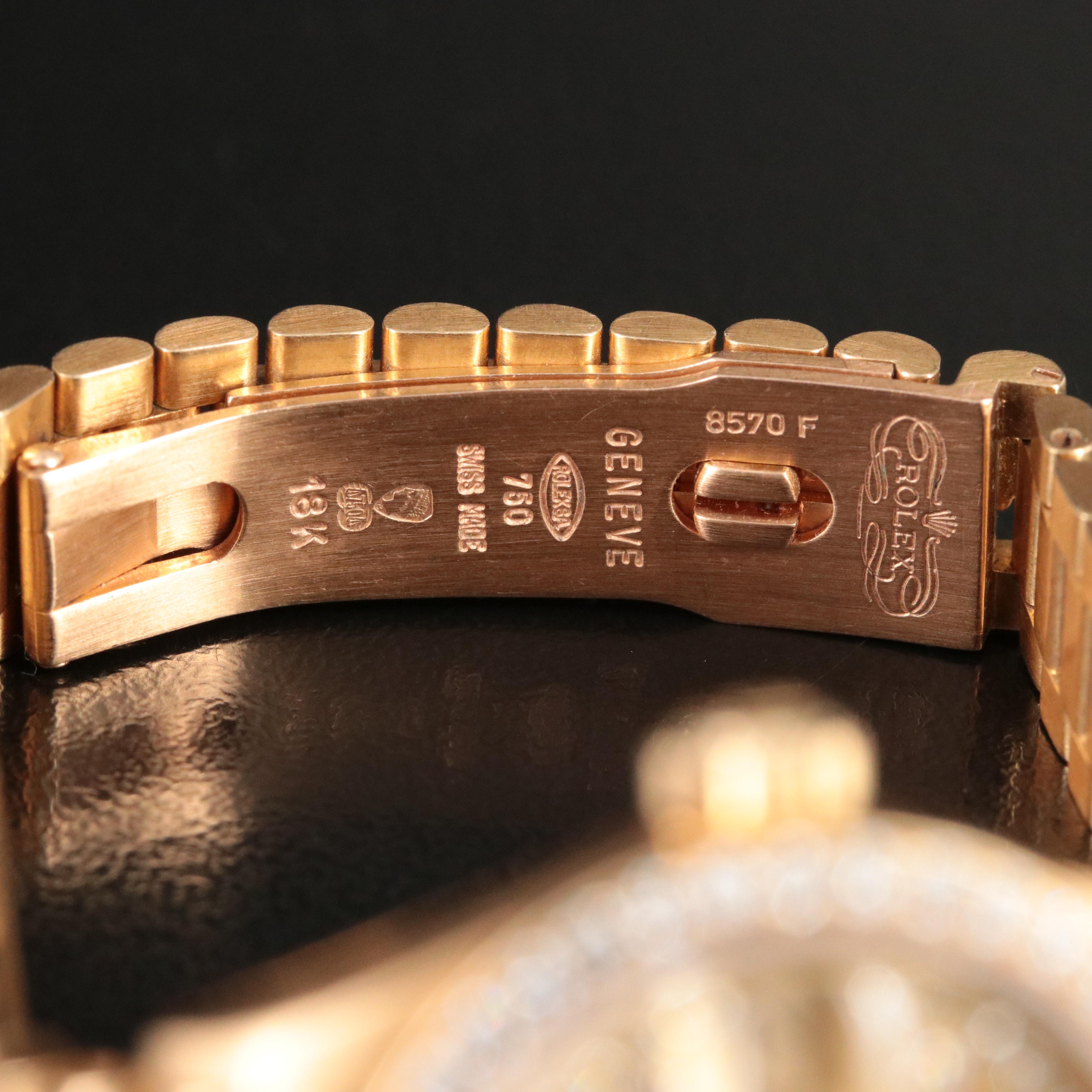 1988 Rolex Datejust 69178 Custom 1.03 CTW Diamond Dial & Bezel Automatic Watch