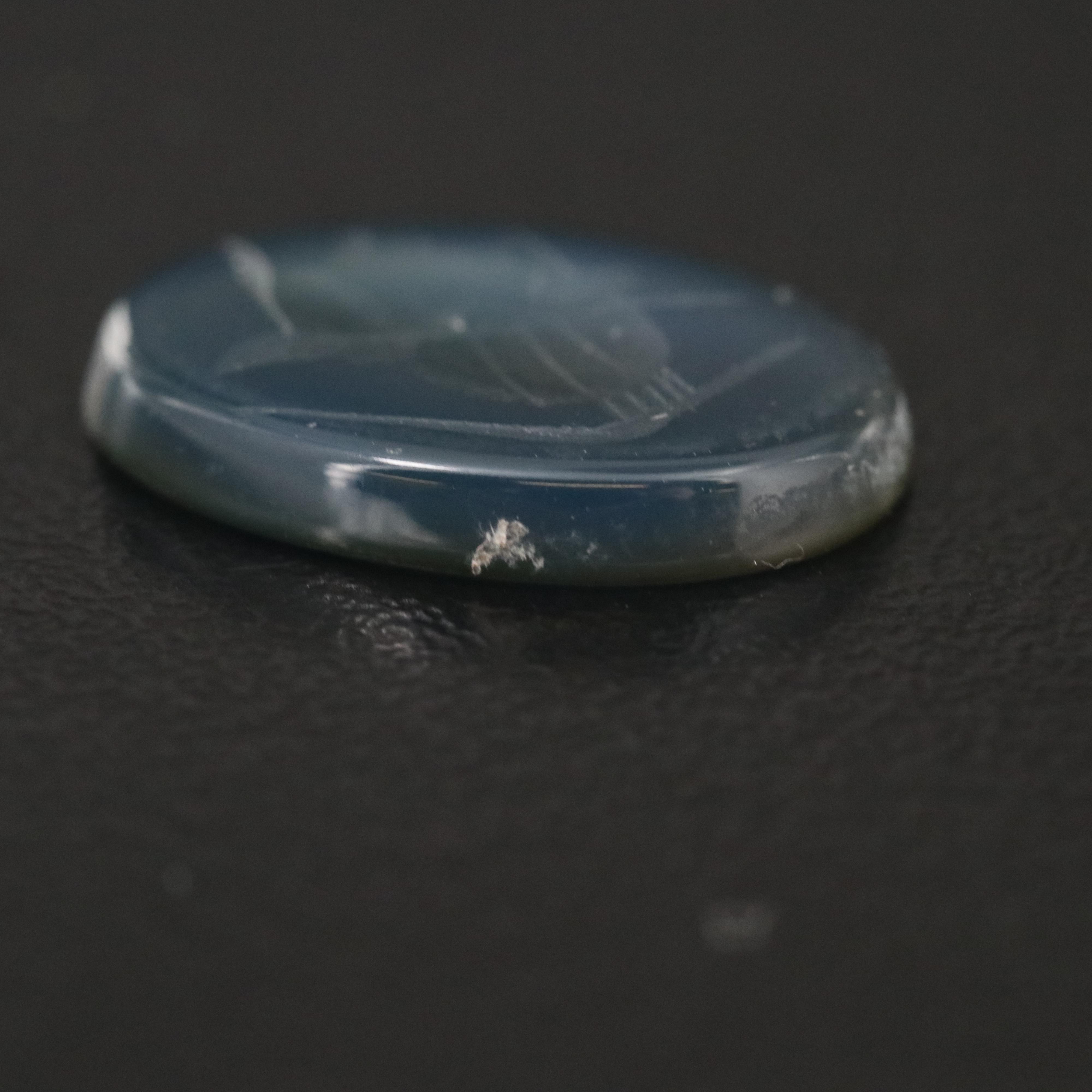 Loose Black Onyx and Chalcedony Intaglios