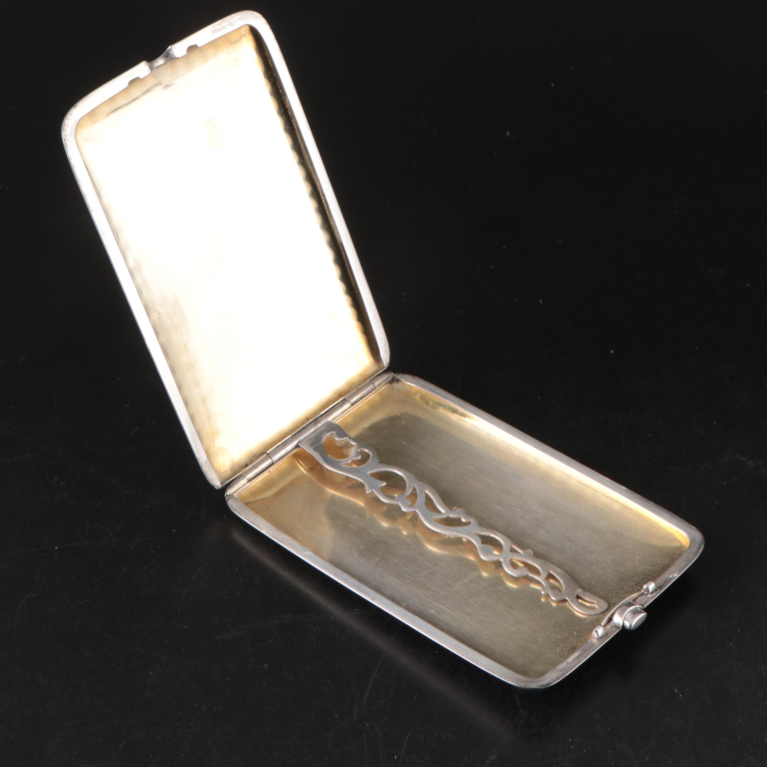 Webster Co. Sterling Silver Cigarette Case