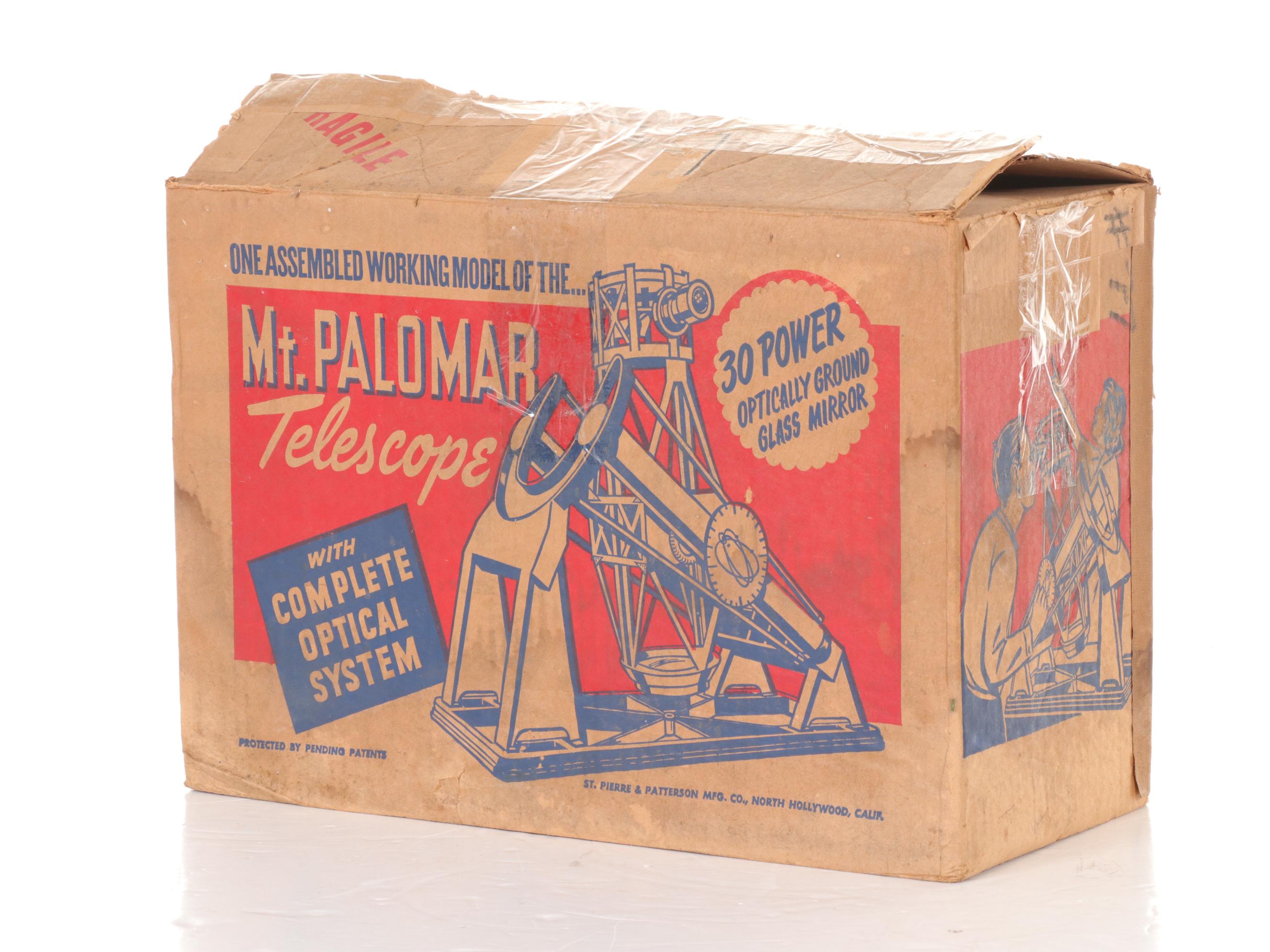 Hale Telescope at Mt. Palomar Toy Replica, Mid-20th Century