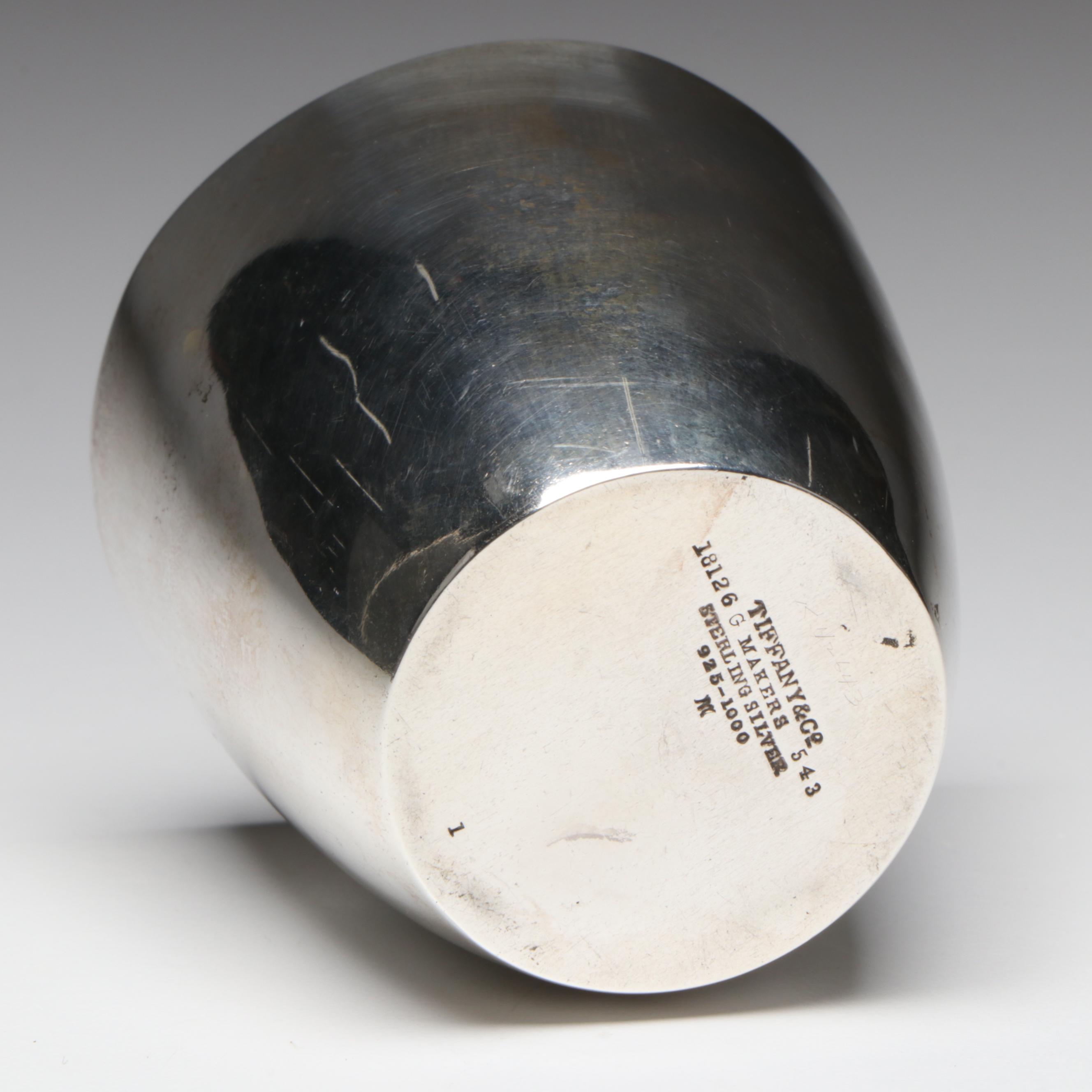 Tiffany & Co. Sterling Silver Cup, Early to Mid-20th Century