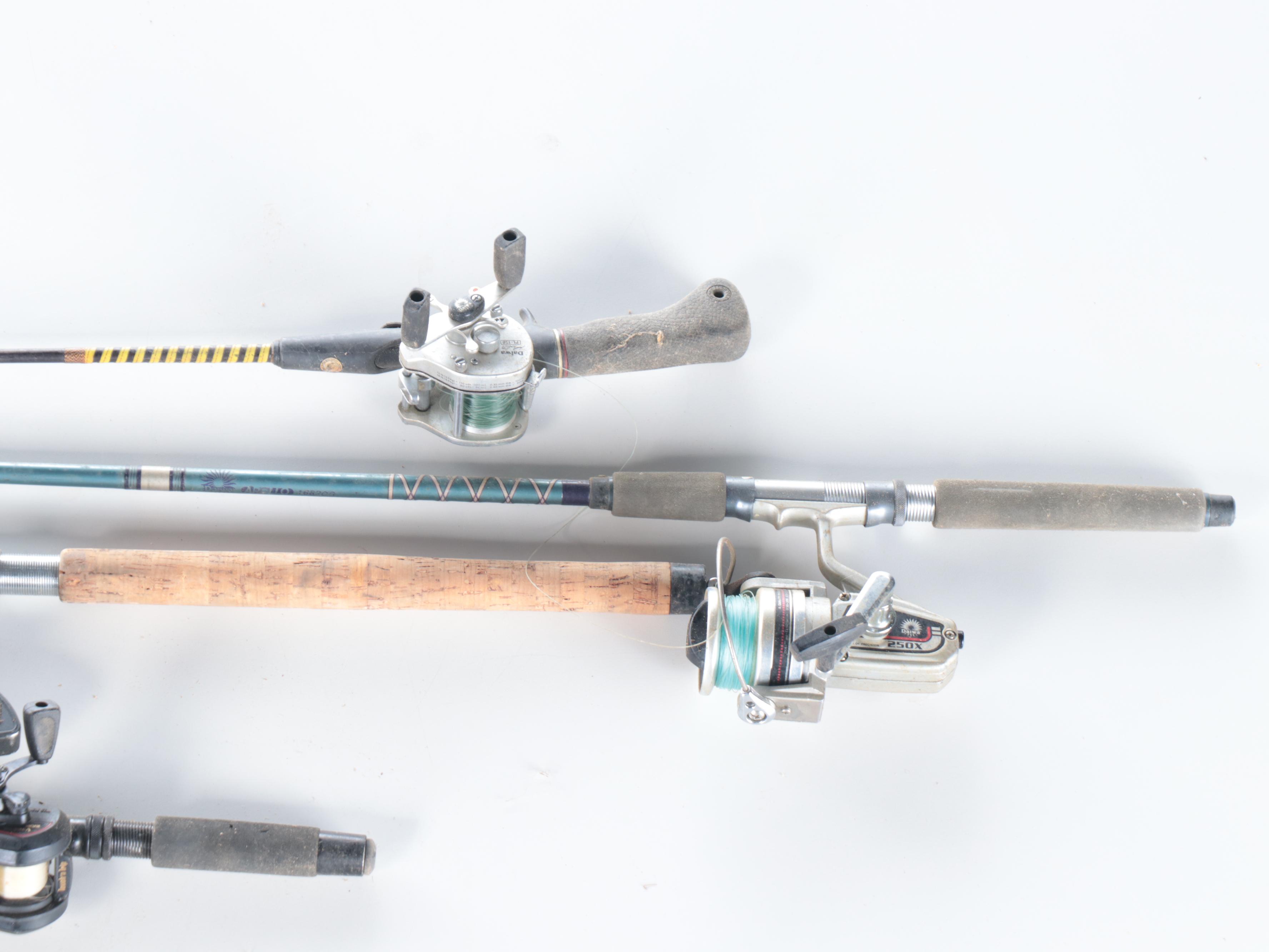 Kwik Stix Competitor Spincast Fishing Rod with Daiwa Apollo Rod and More