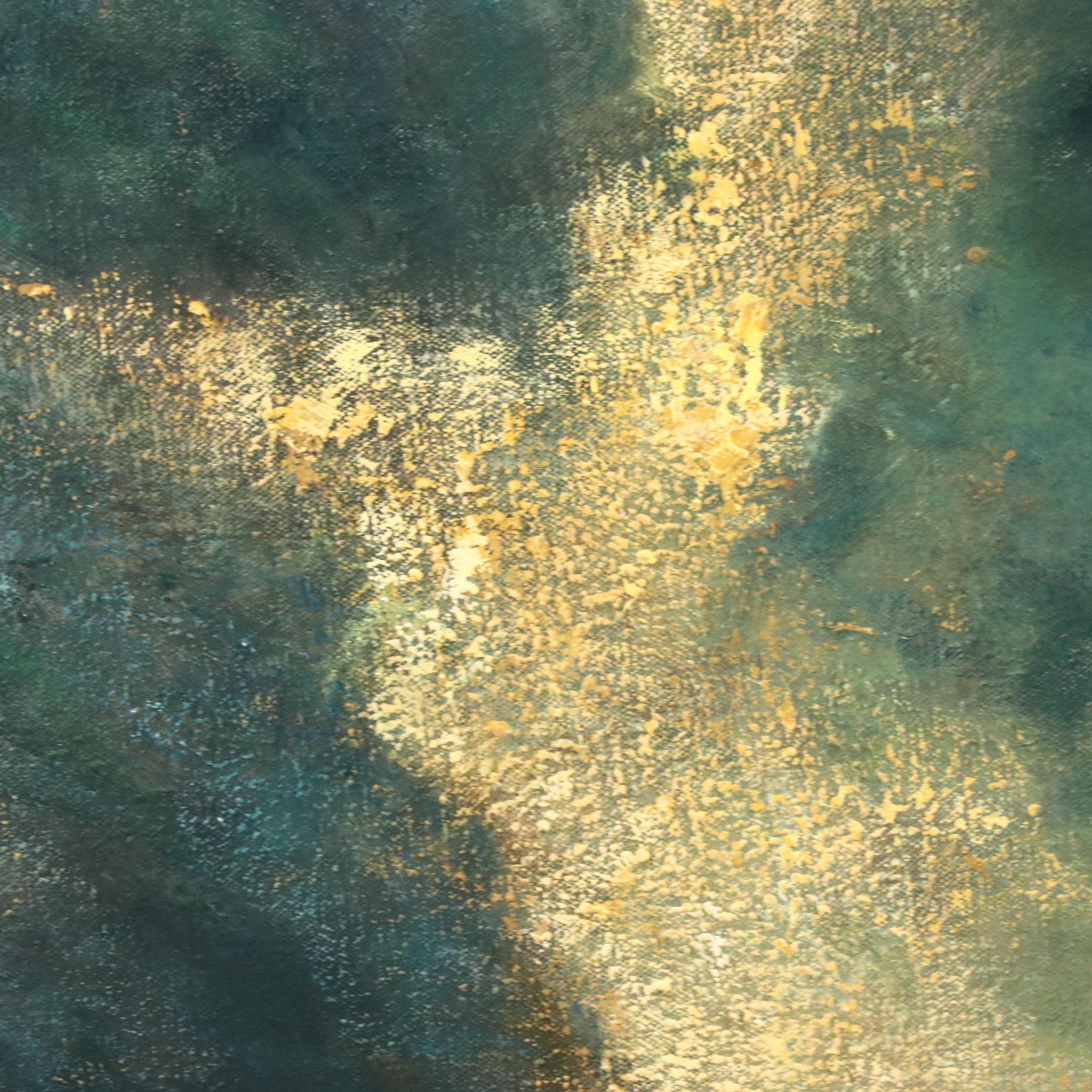 David Melby Large-Scale Abstracted Landscape Oil Painting
