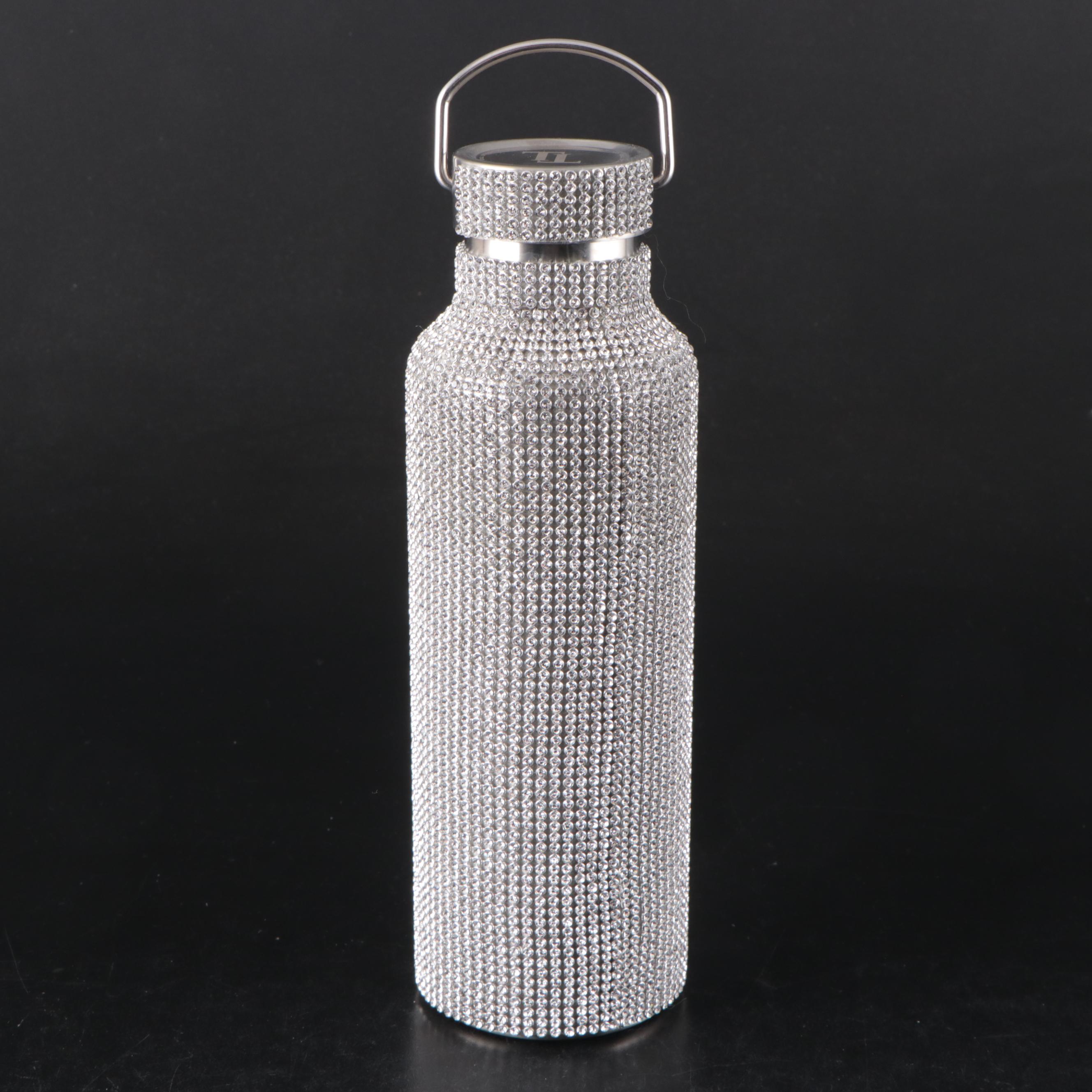 TOMO "Silver Sky" Rhinestone Thermos