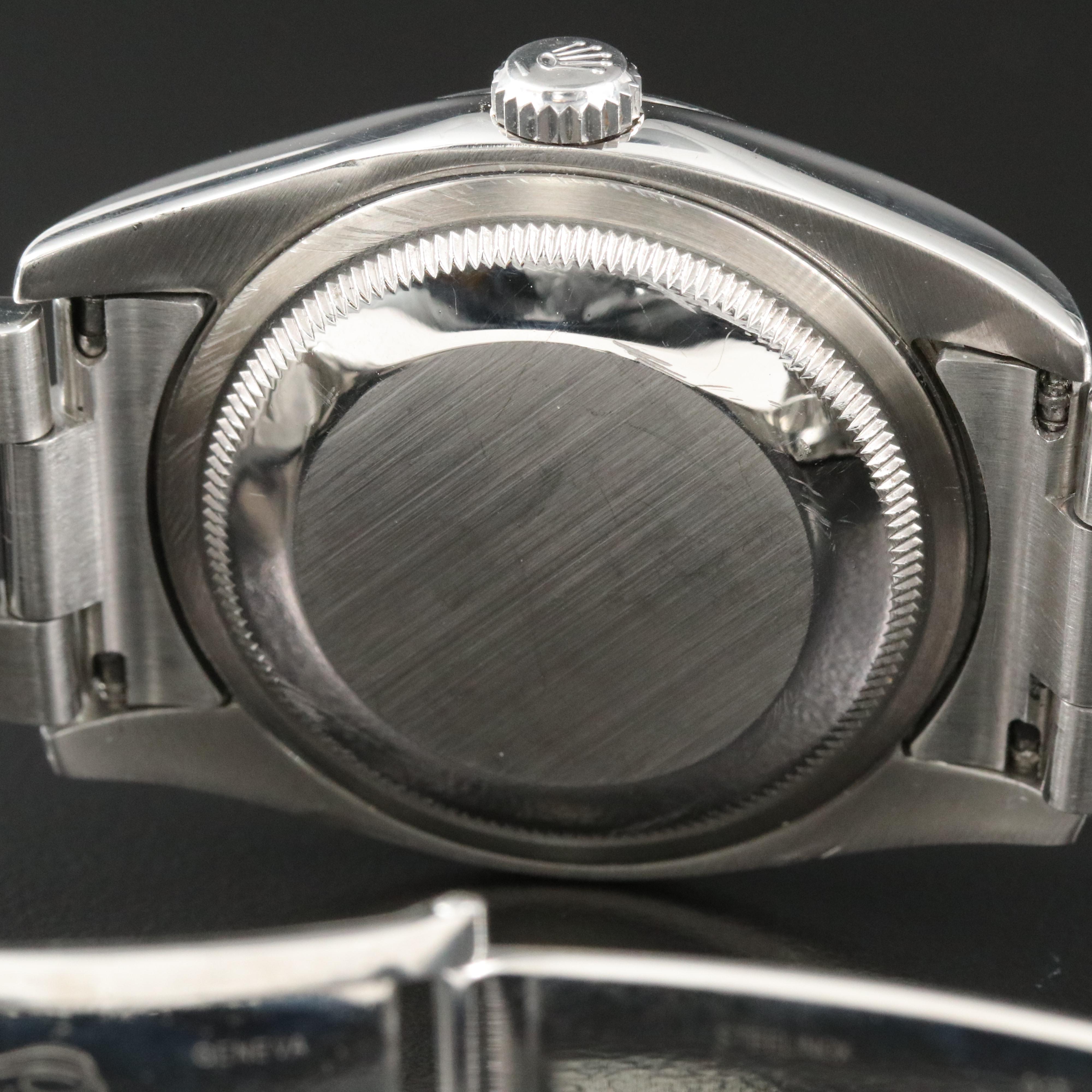 Rolex Datejust 116200 White Dial Roman Numeral Steel Automatic Watch