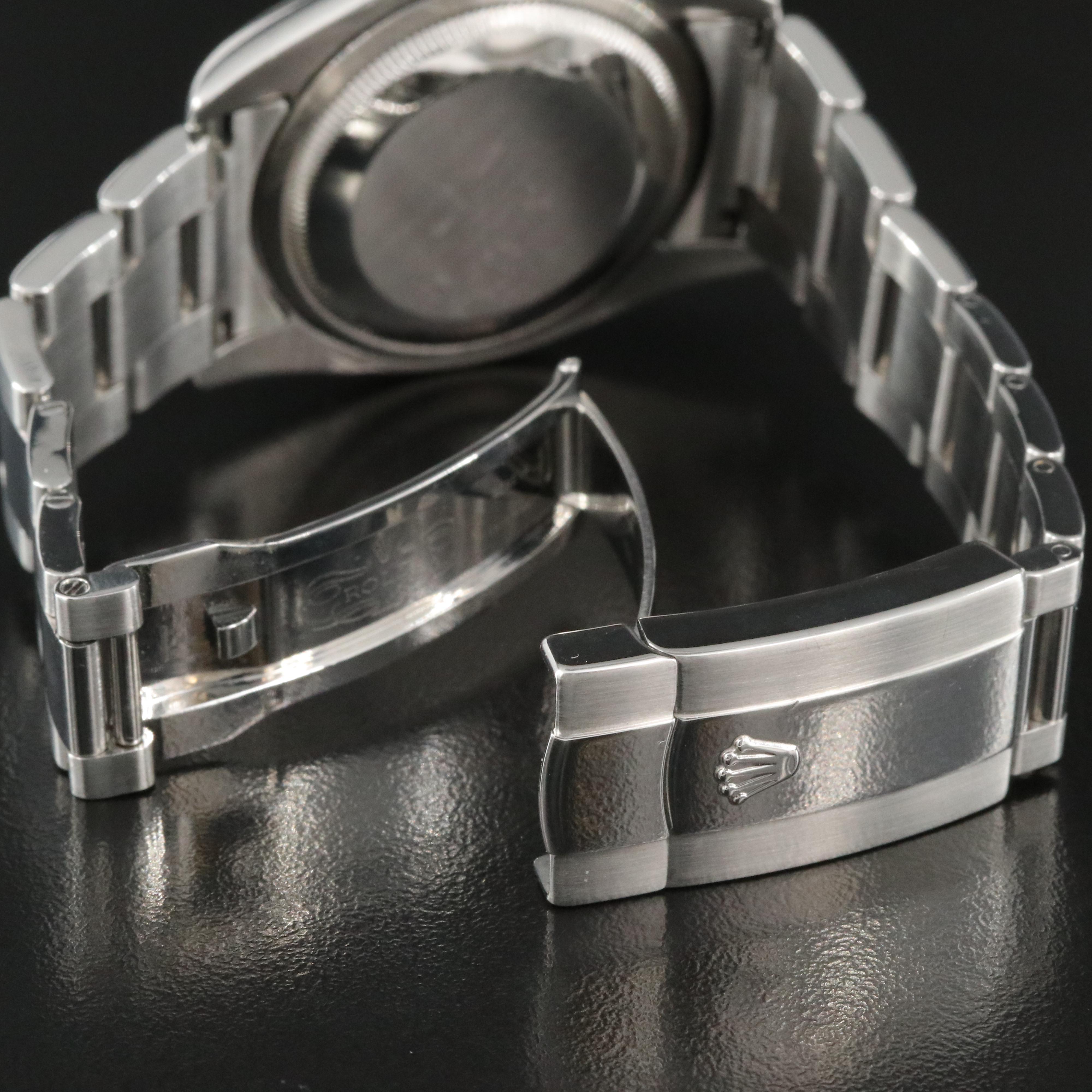 Rolex Datejust 116200 White Dial Roman Numeral Steel Automatic Watch