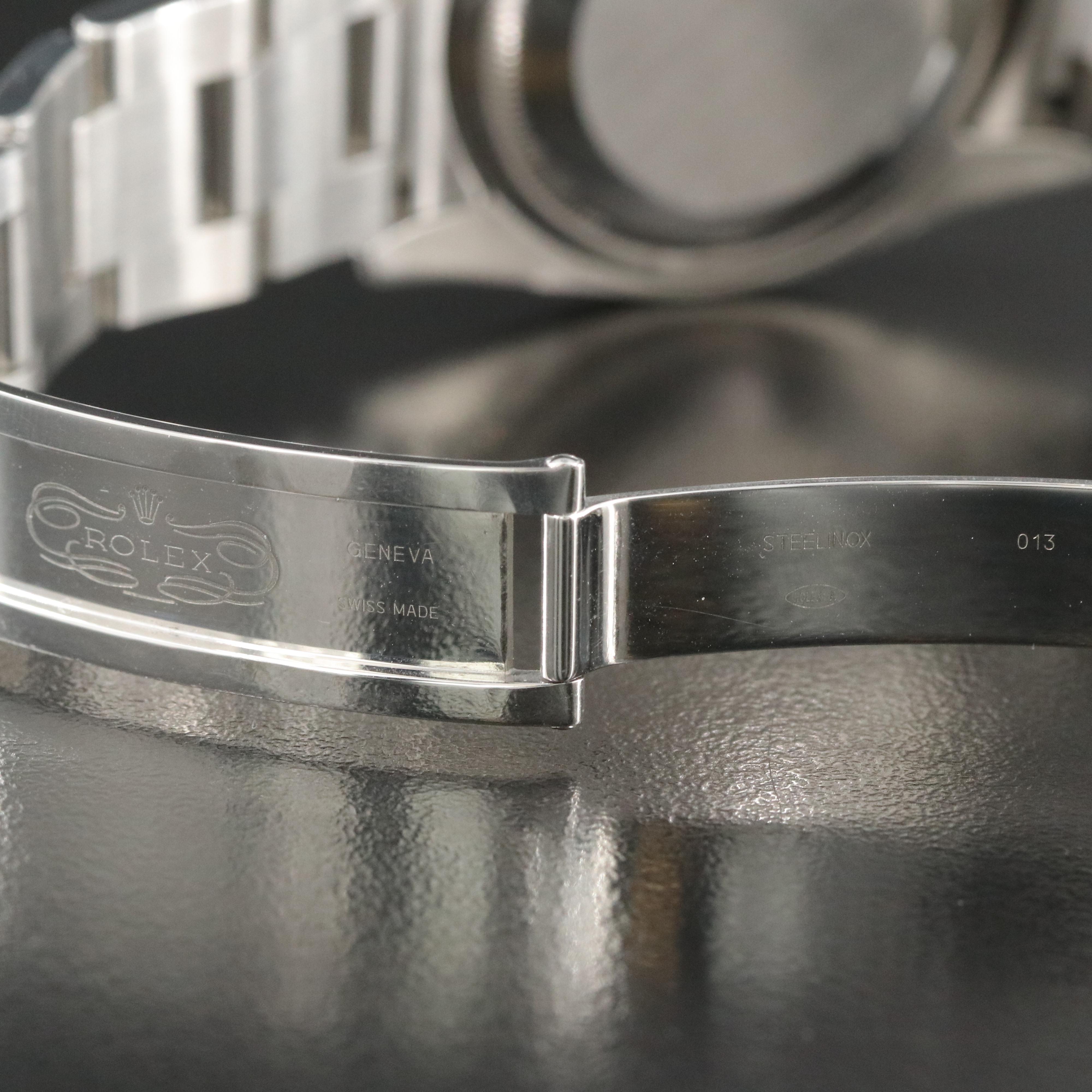 Rolex Datejust 116200 White Dial Roman Numeral Steel Automatic Watch