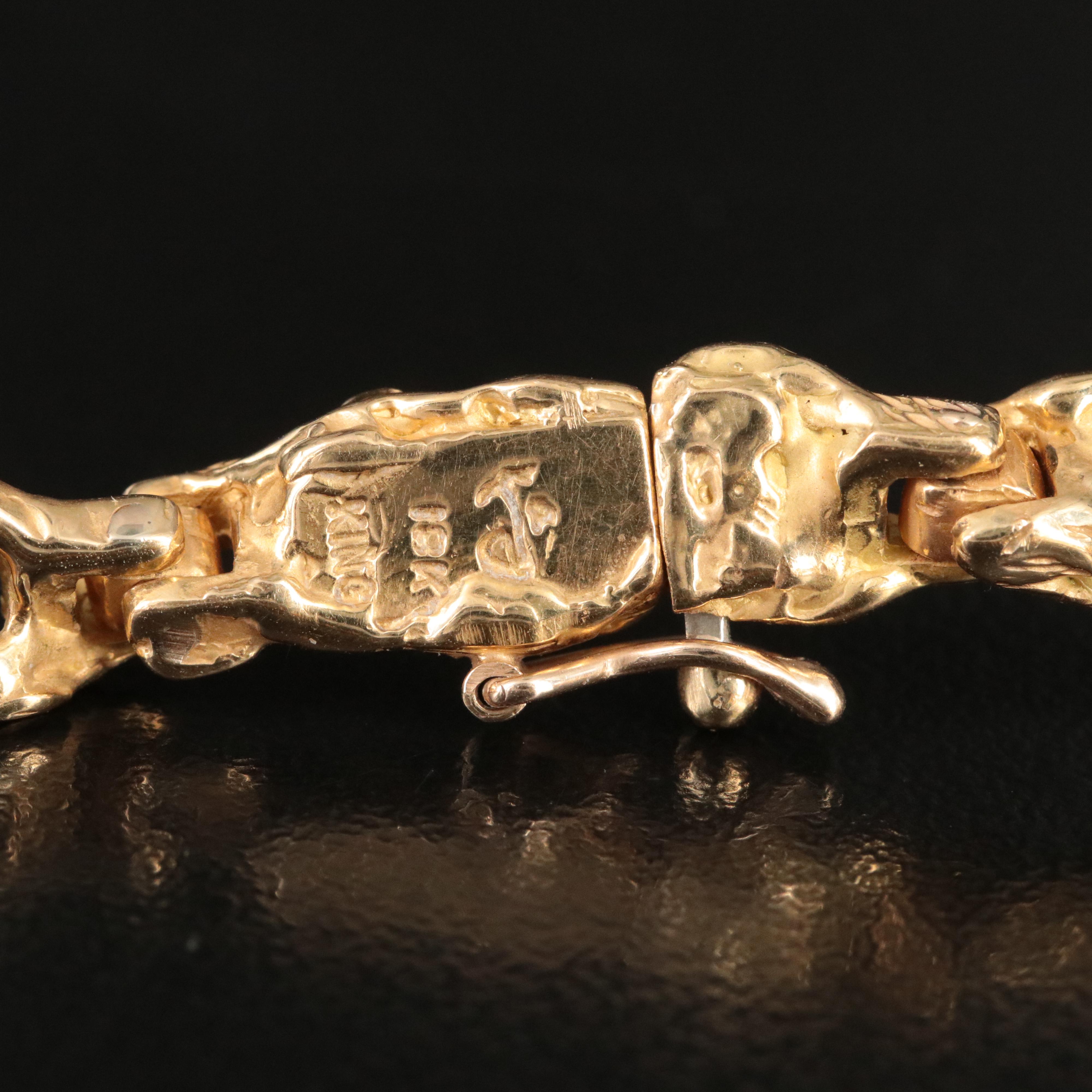 Arthur King 18K Baroque Pearl and Diamond Modernist Necklace, c.1970