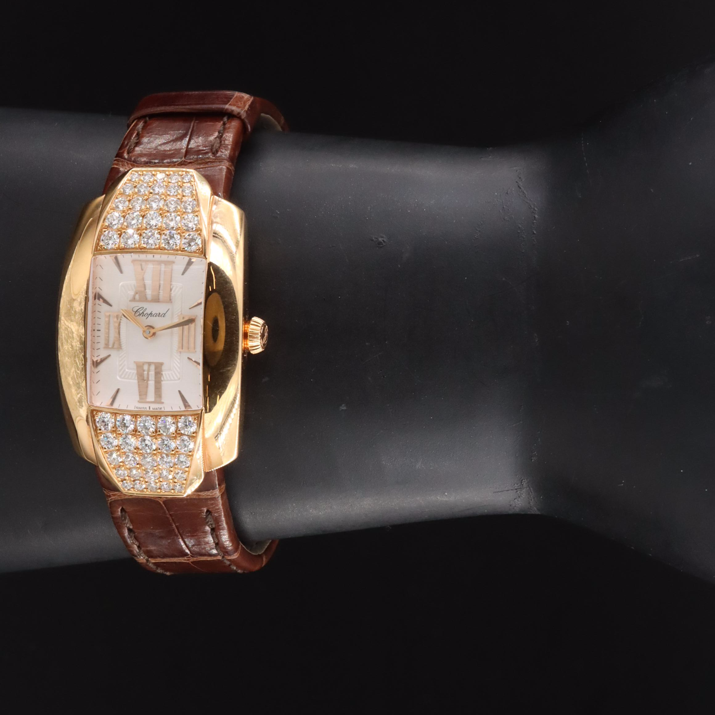 Chopard La Strada 2.00 CTW Diamond Bezel 18K Watch