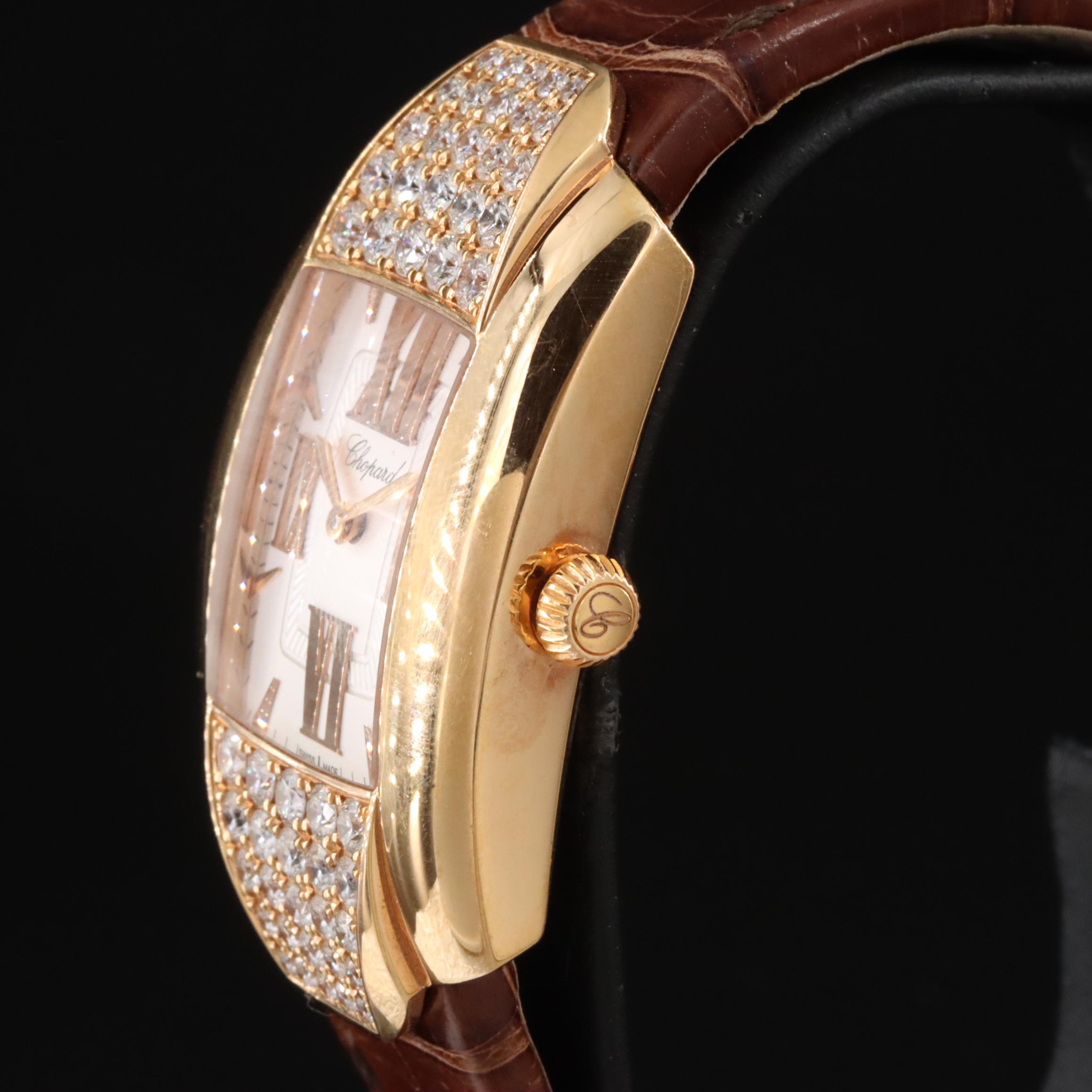 Chopard La Strada 2.00 CTW Diamond Bezel 18K Watch