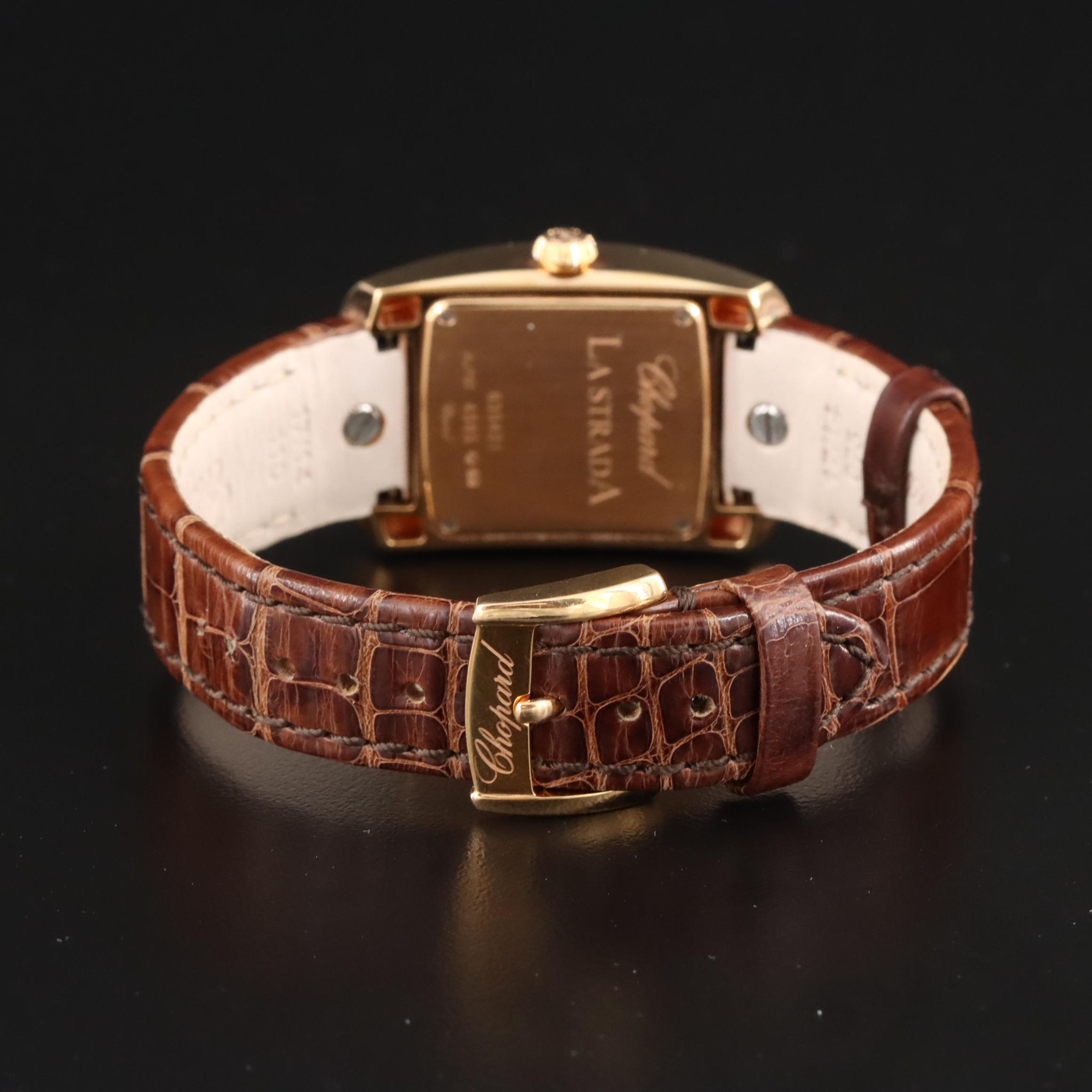 Chopard La Strada 2.00 CTW Diamond Bezel 18K Watch