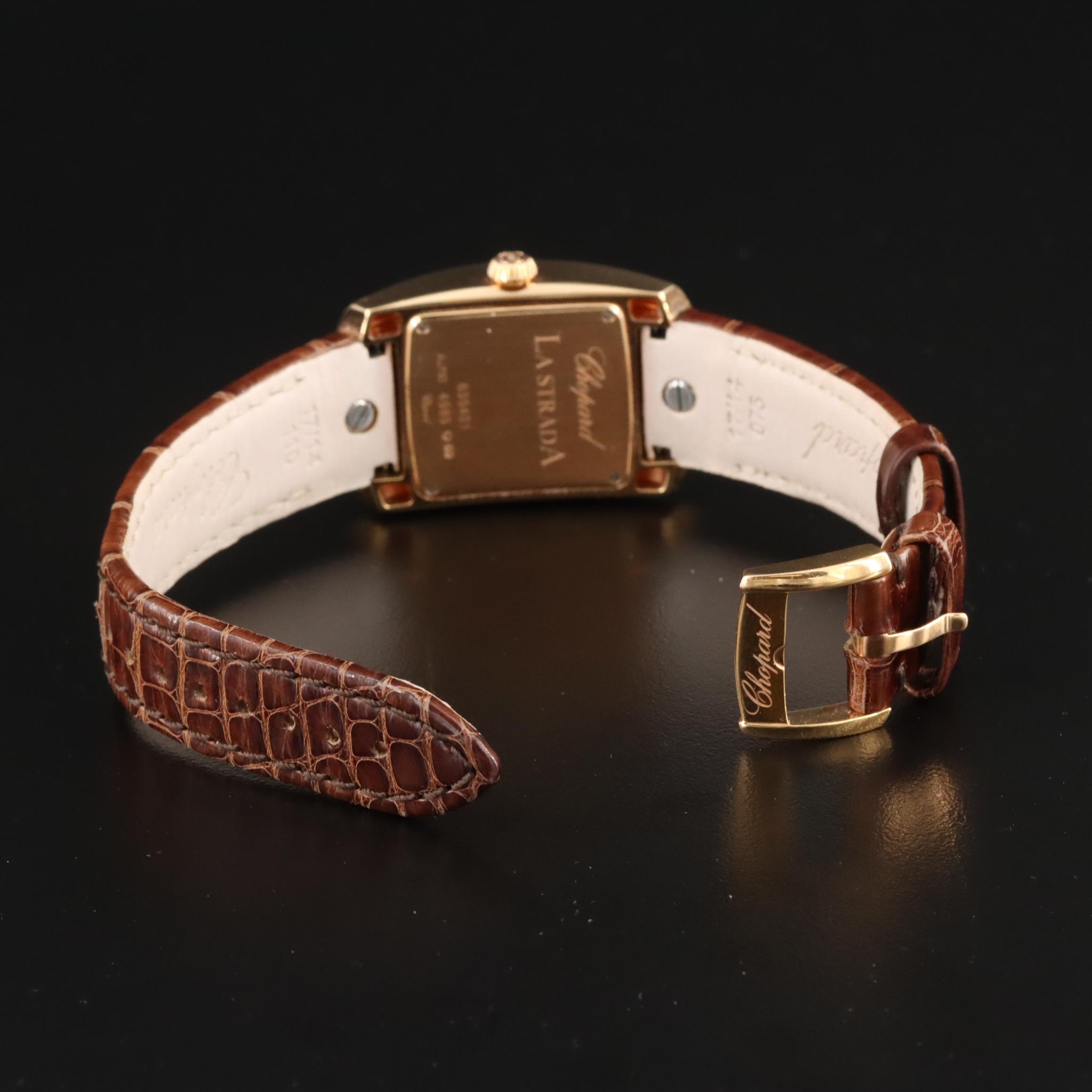 Chopard La Strada 2.00 CTW Diamond Bezel 18K Watch