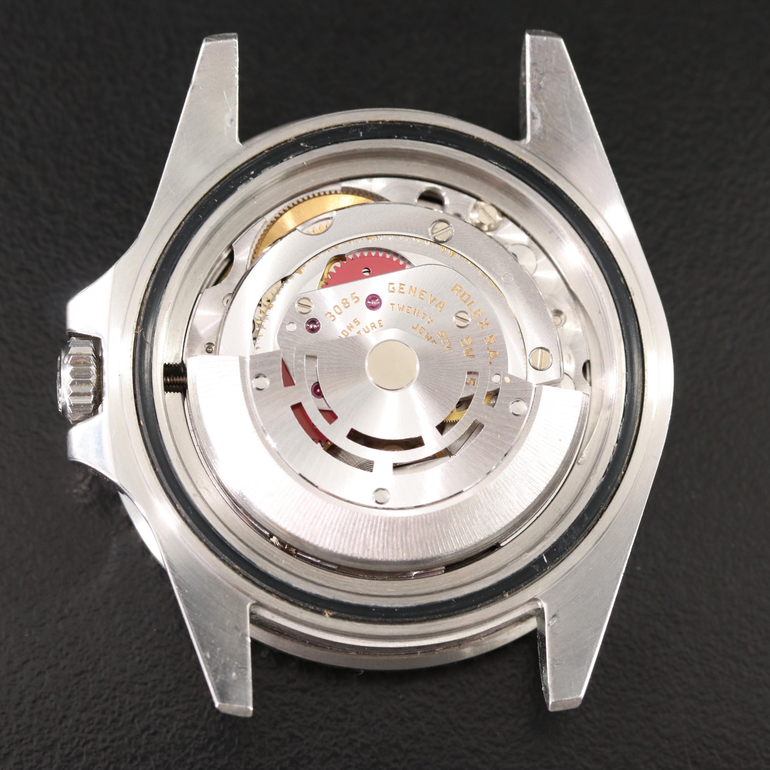 1987 Rolex GMT-Master II 16760 "Coke" Black Steel Automatic Watch