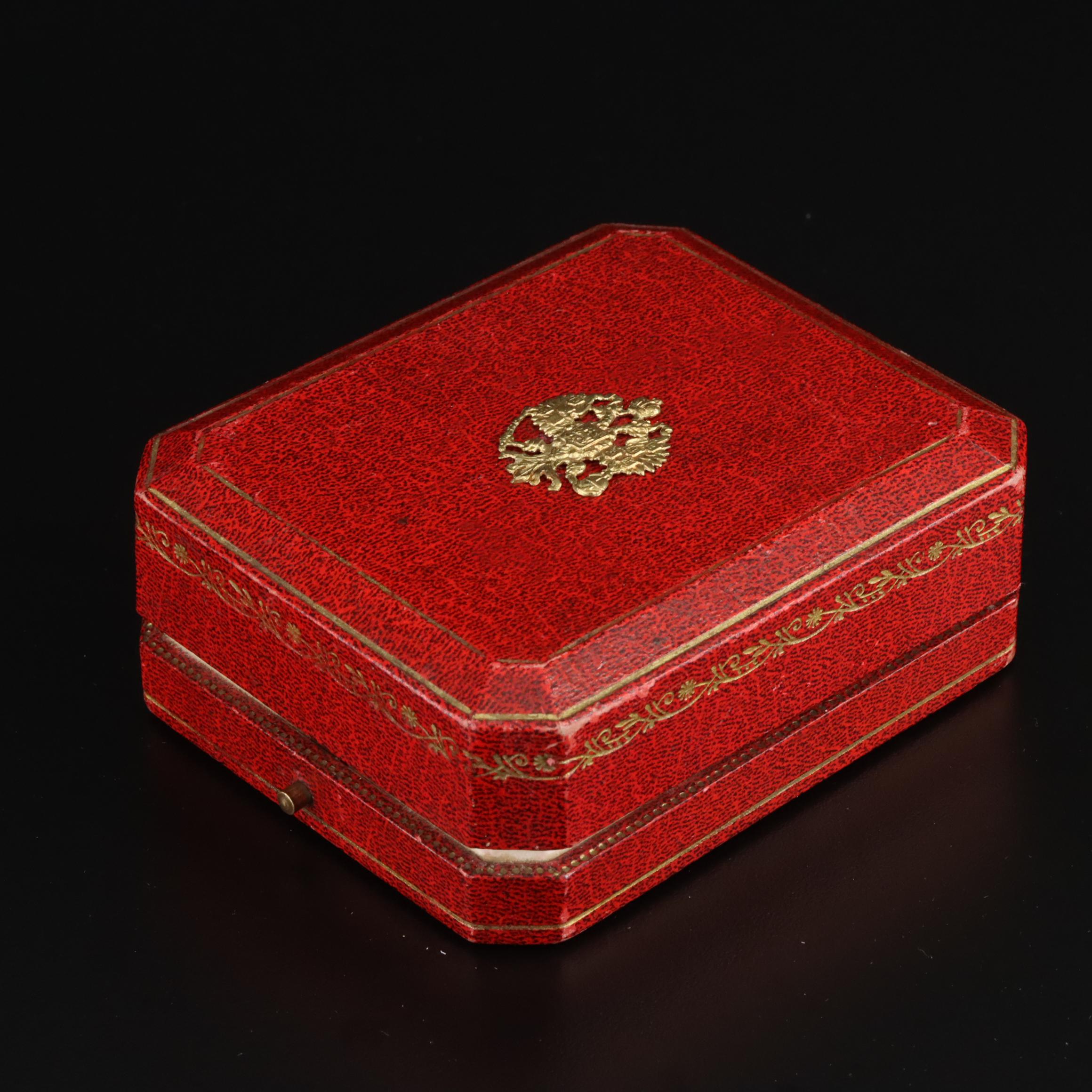 Antique Fabergé Pendant Watch with Box