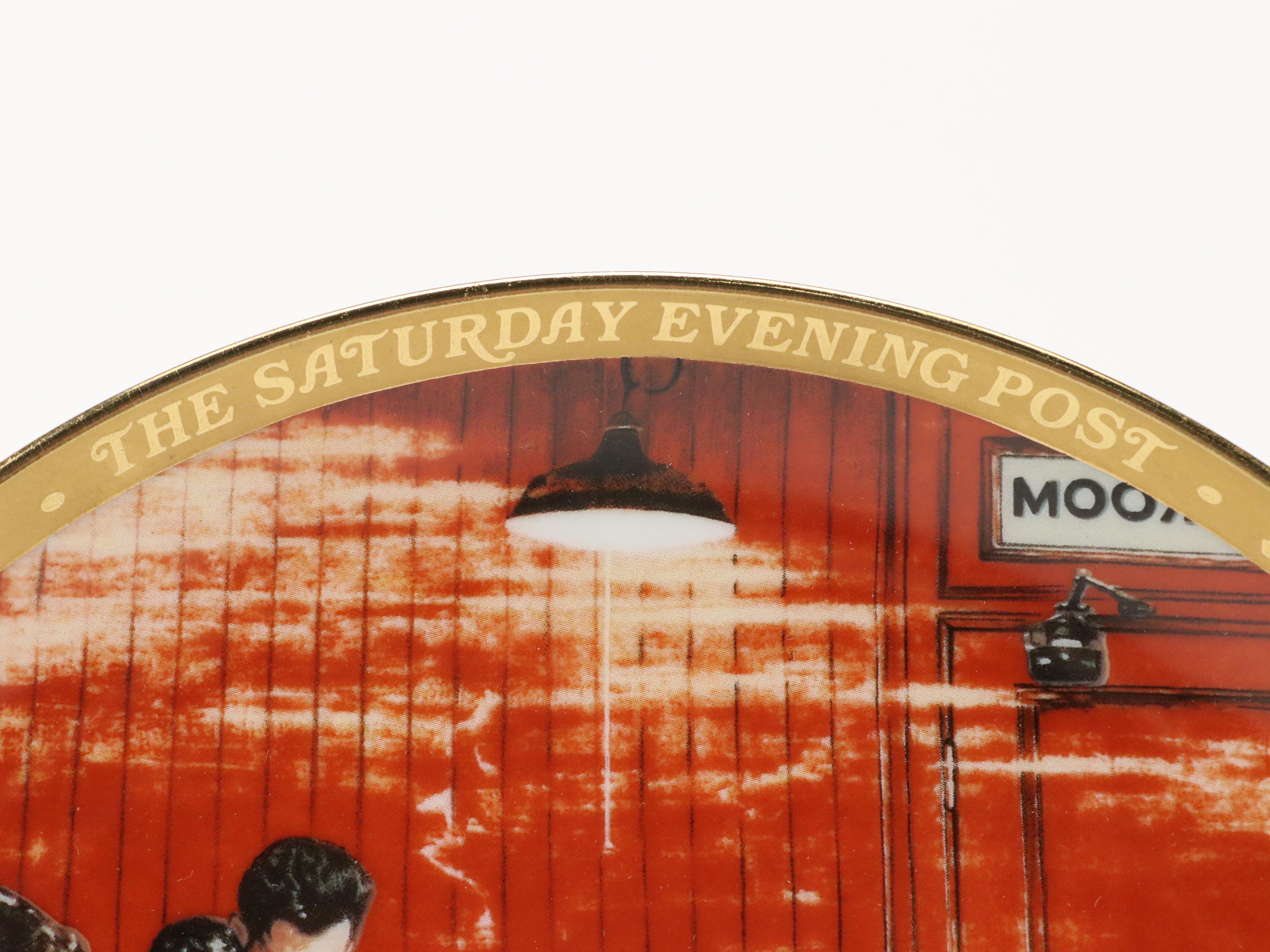 Hamilton Collection, Knowles, and Danbury Mint Norman Rockwell Collector Plates