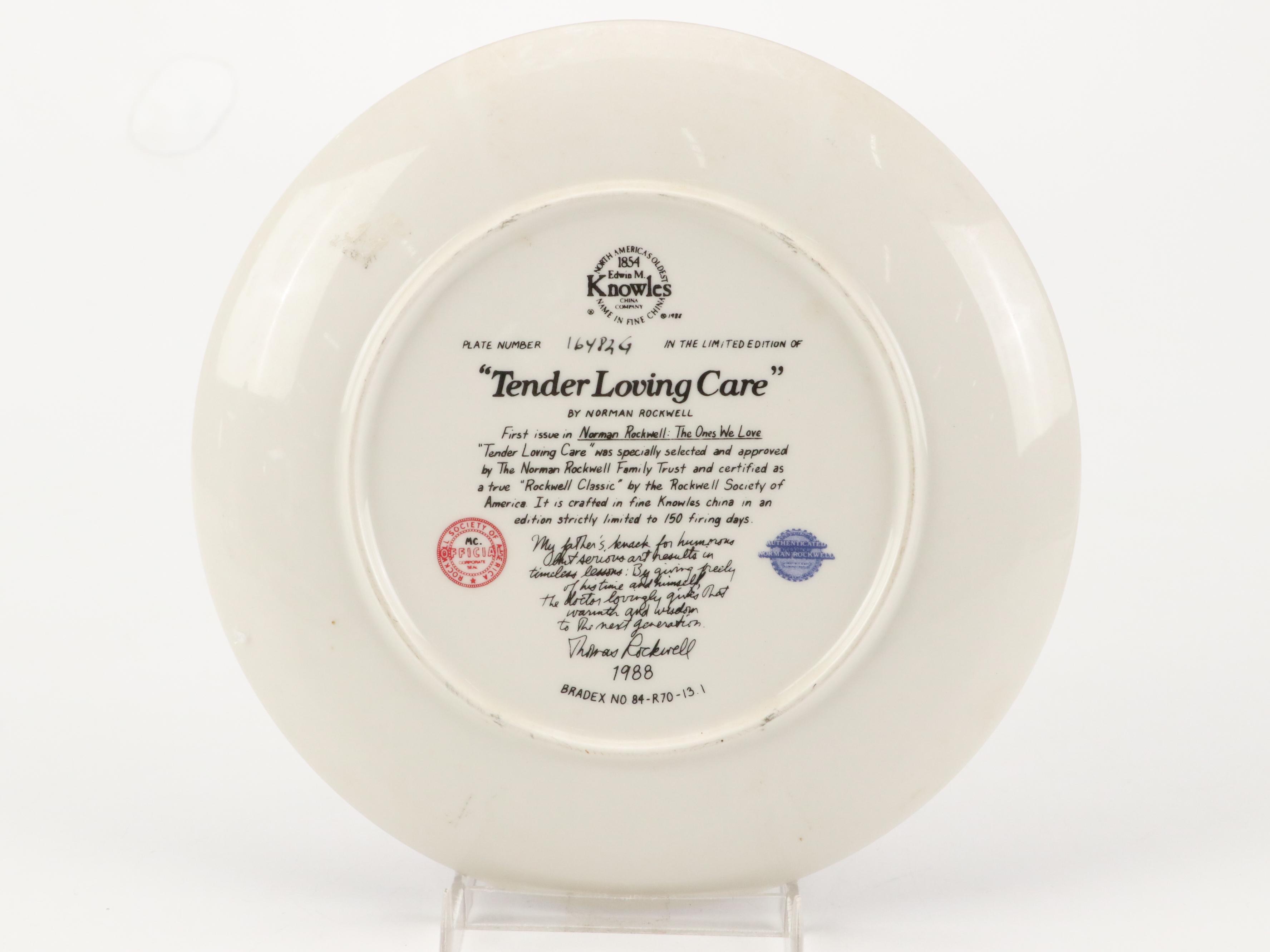 Hamilton Collection, Knowles, and Danbury Mint Norman Rockwell Collector Plates