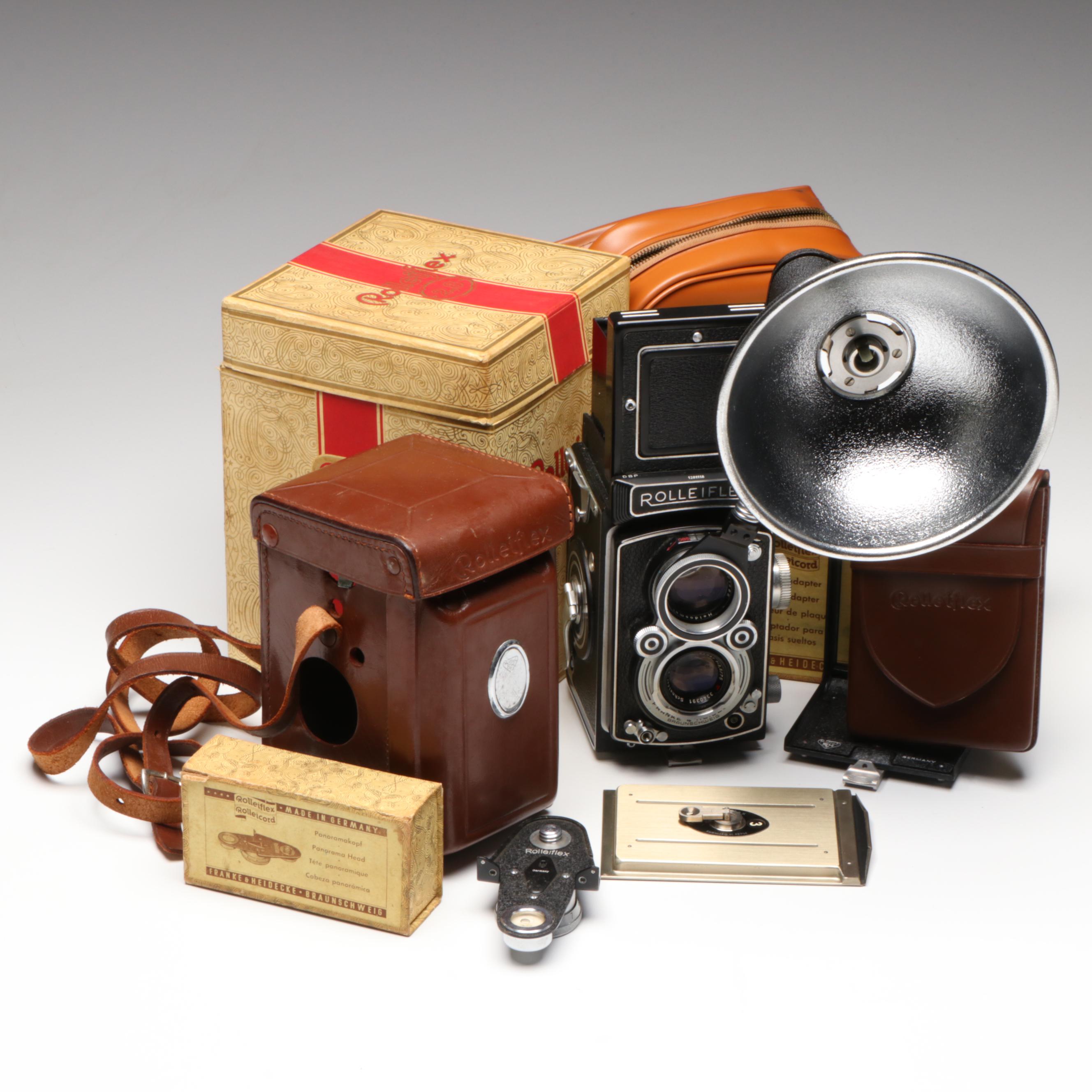 Rollei Rolleiflex 2.8C TLR Camera, 1954 - 1955