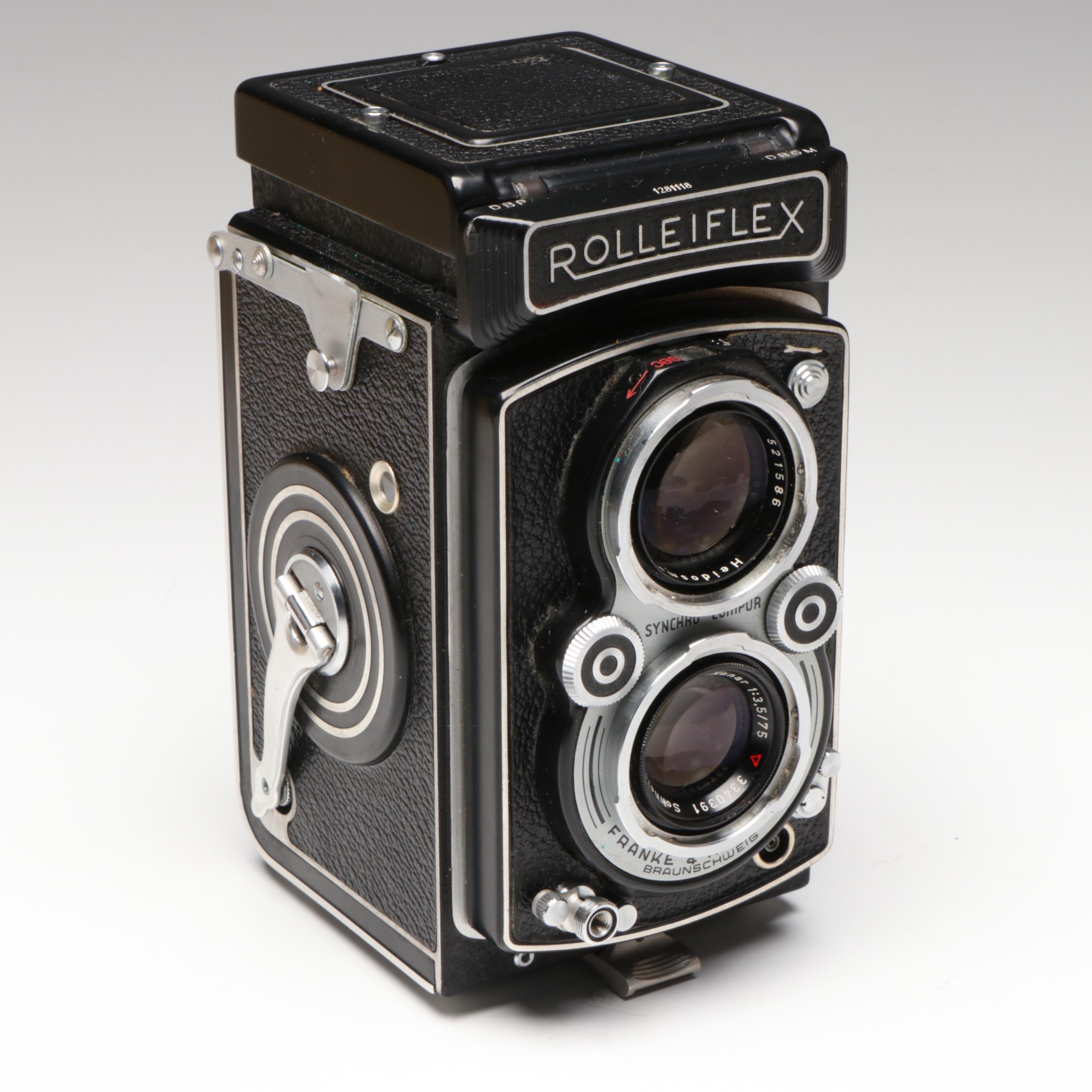 Rollei Rolleiflex 2.8C TLR Camera, 1954 - 1955
