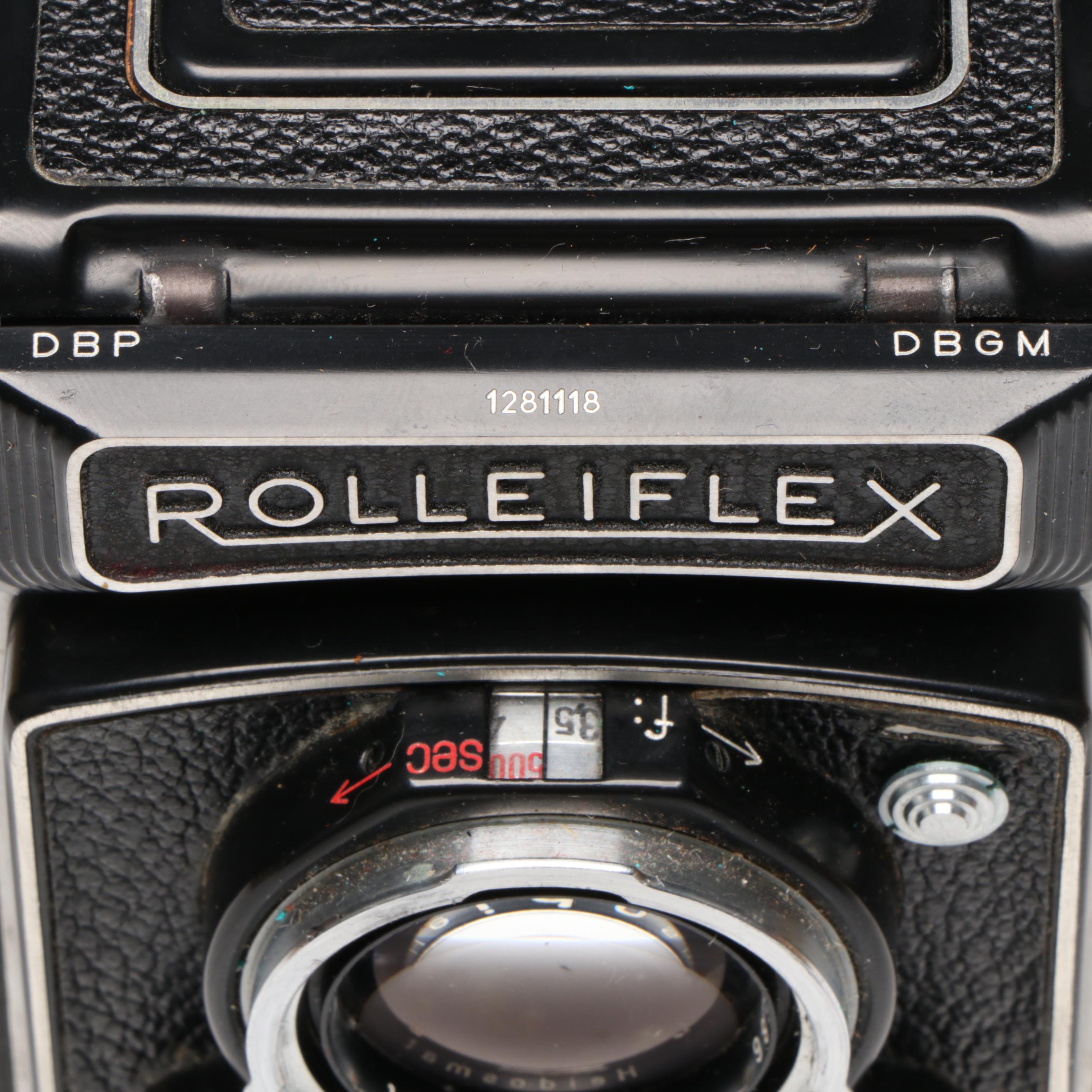 Rollei Rolleiflex 2.8C TLR Camera, 1954 - 1955