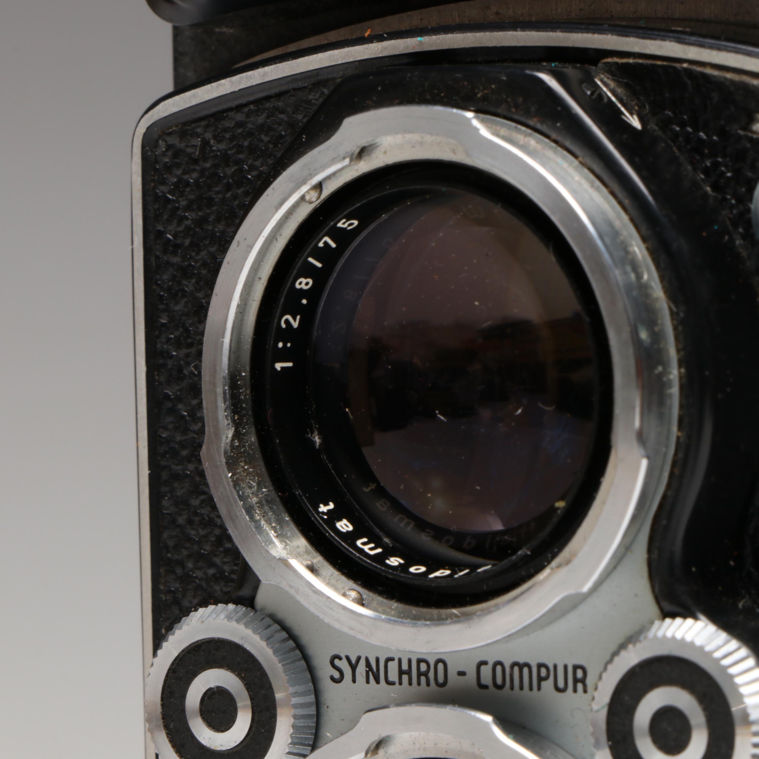 Rollei Rolleiflex 2.8C TLR Camera, 1954 - 1955