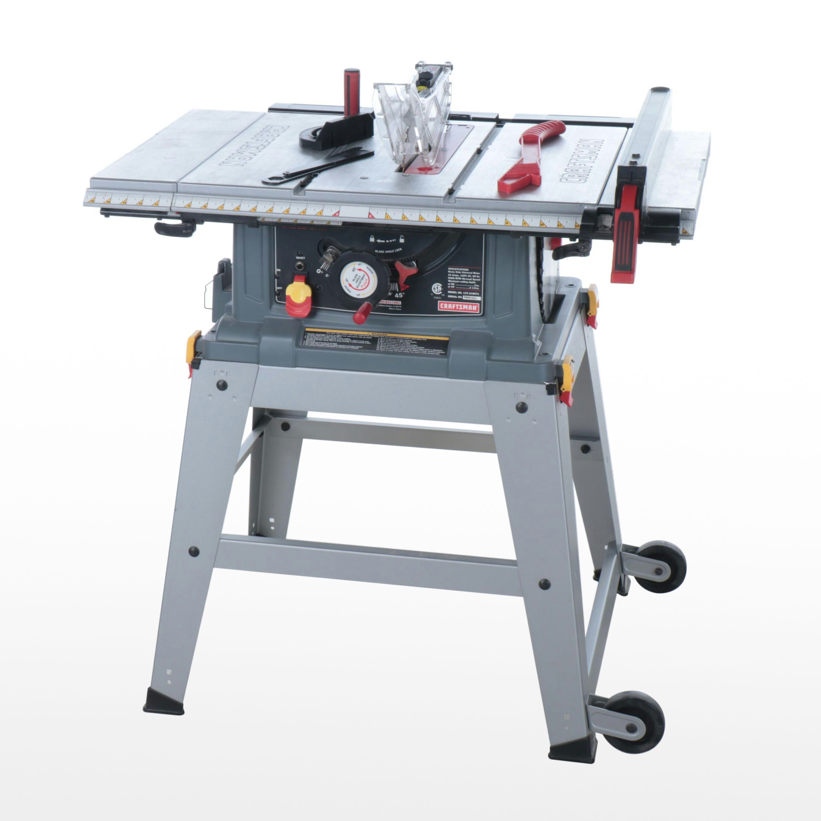 Craftsman Table Saw with Laser Trac