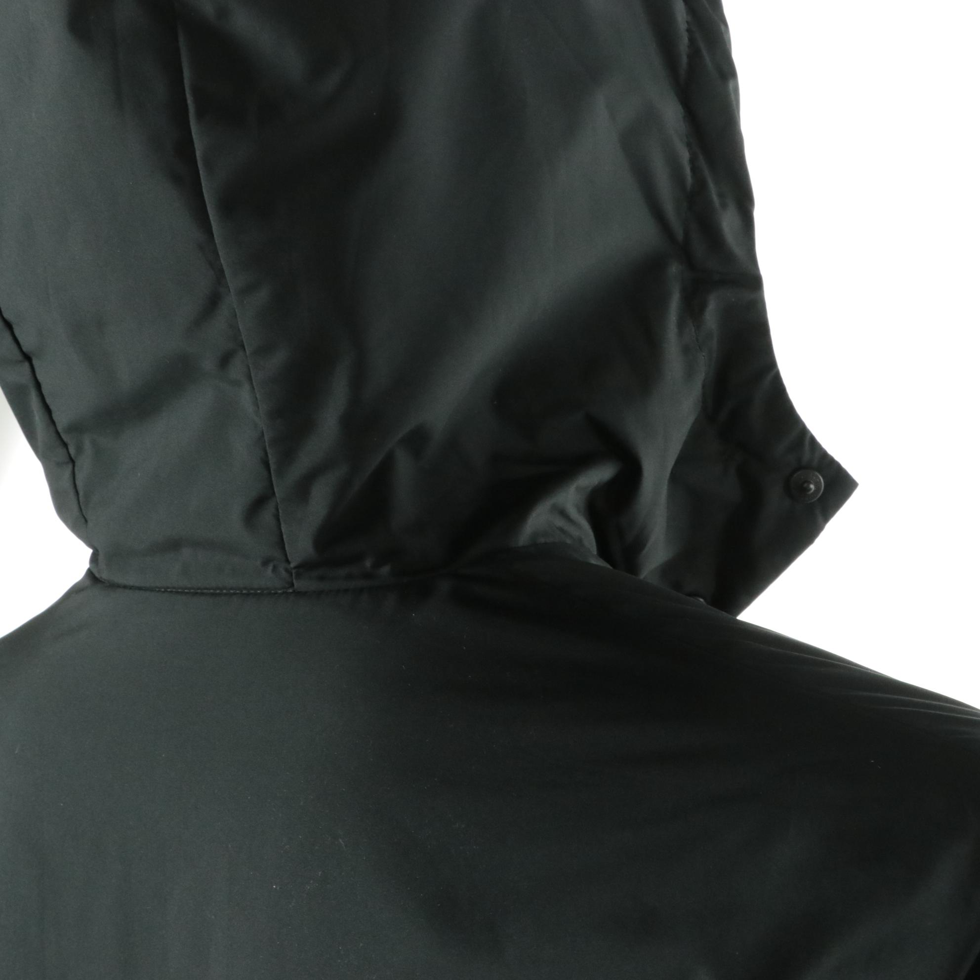 Men's Prada Sport Prima-Loft Snap-Front Active Woven Hoodie