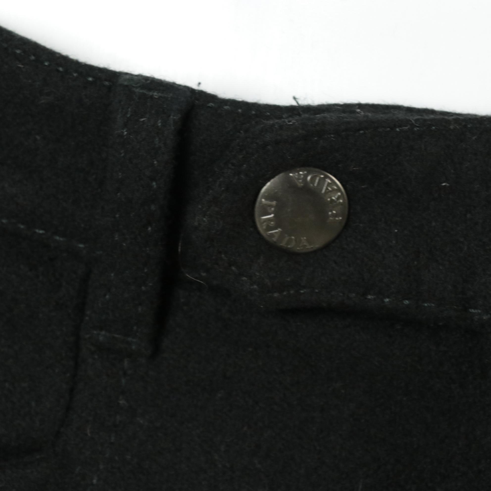 Men's Prada Sport Wool Ski Pants with Built-in Wind-Gaiters